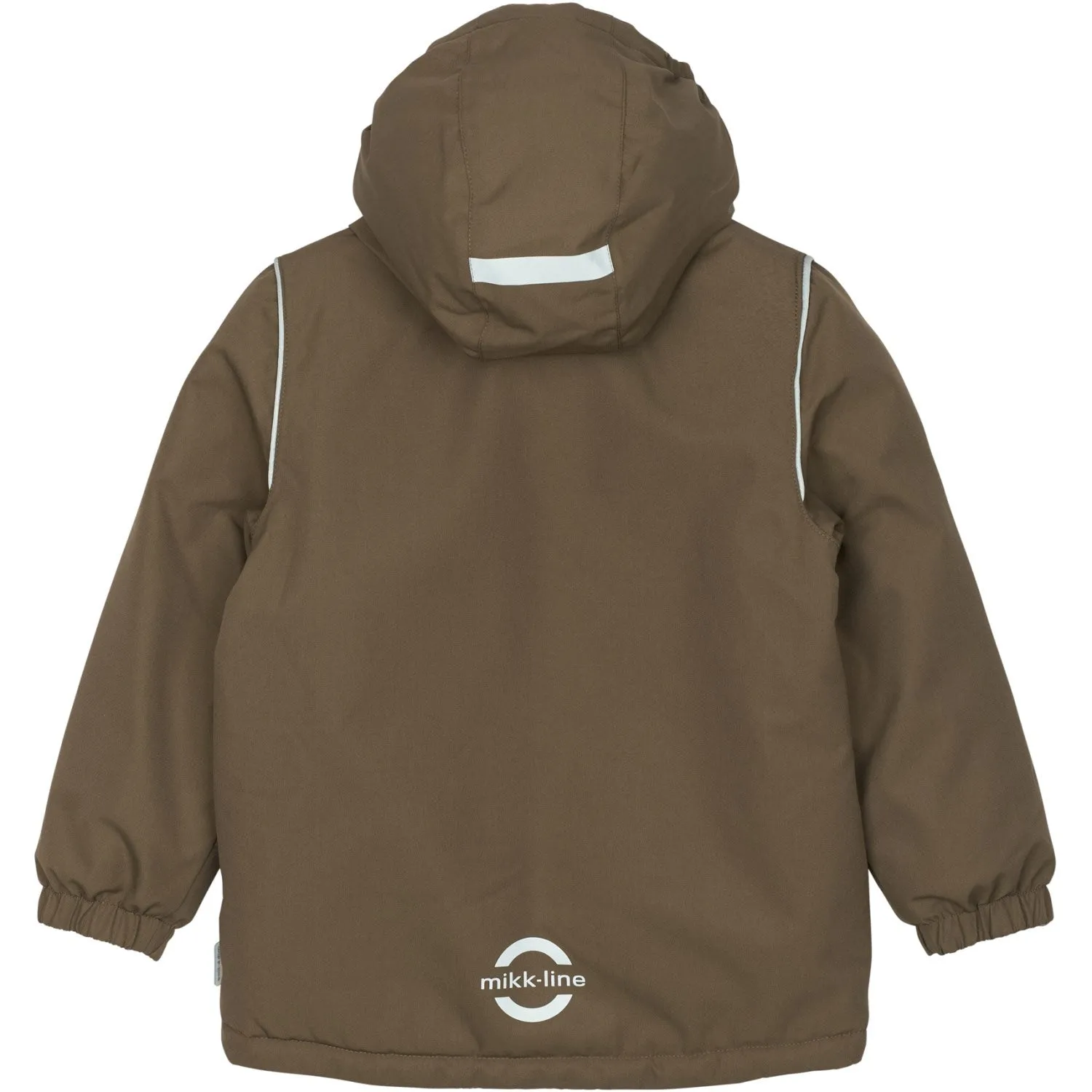 Mikk-Line Chocolate Chip Winter Jacket Solid Reinforced Shoulders suitable for water sports