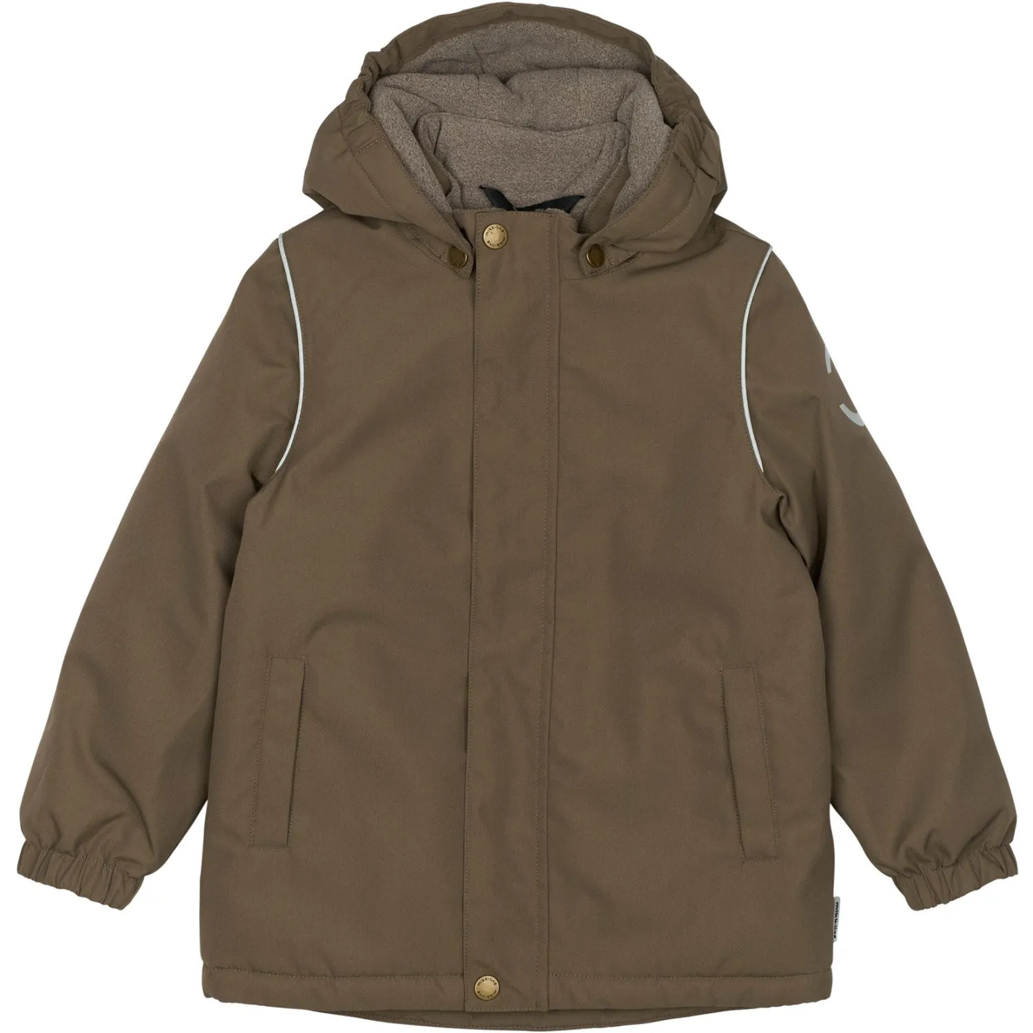 University Mikk-Line Chocolate Chip Winter Jacket Solid