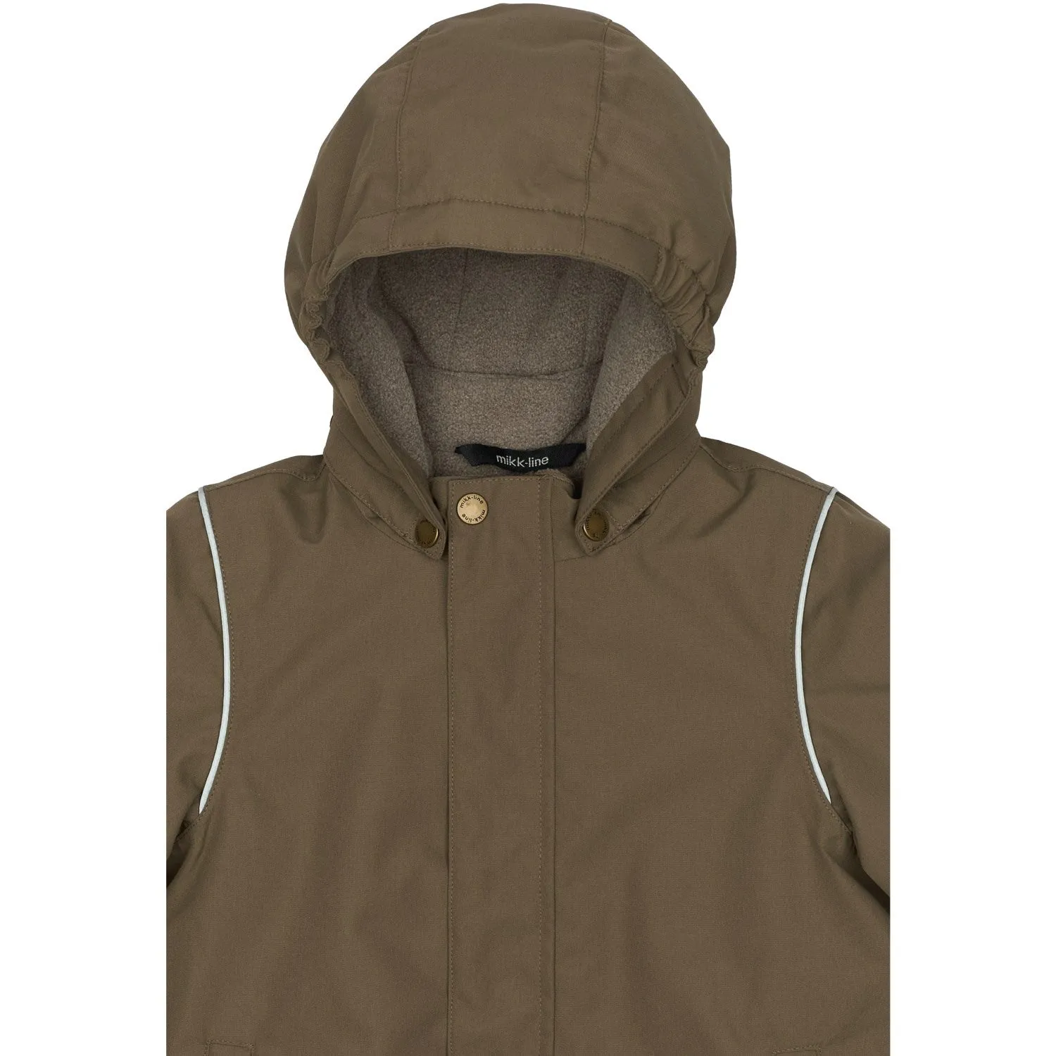 Mikk-Line Chocolate Chip Winter Jacket Solid Camping Trip