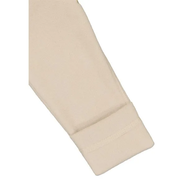 Mikk-Line Cotton Fleece Jacket Warm Taupe Soft touch finish Simple Touch