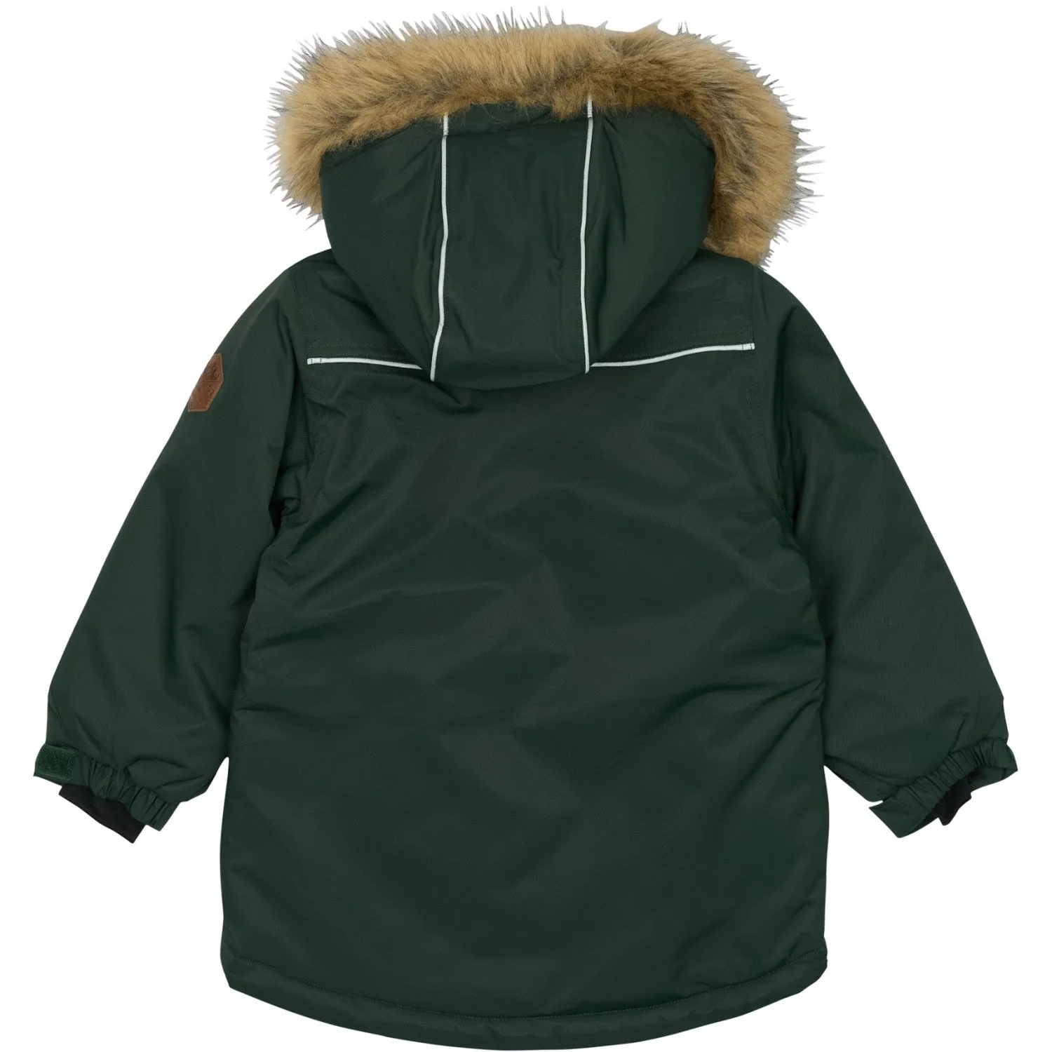 Mikk-Line Darkest Sprouse Twill Nylon Boy Parca Applaud Raglan Sleeve Construction