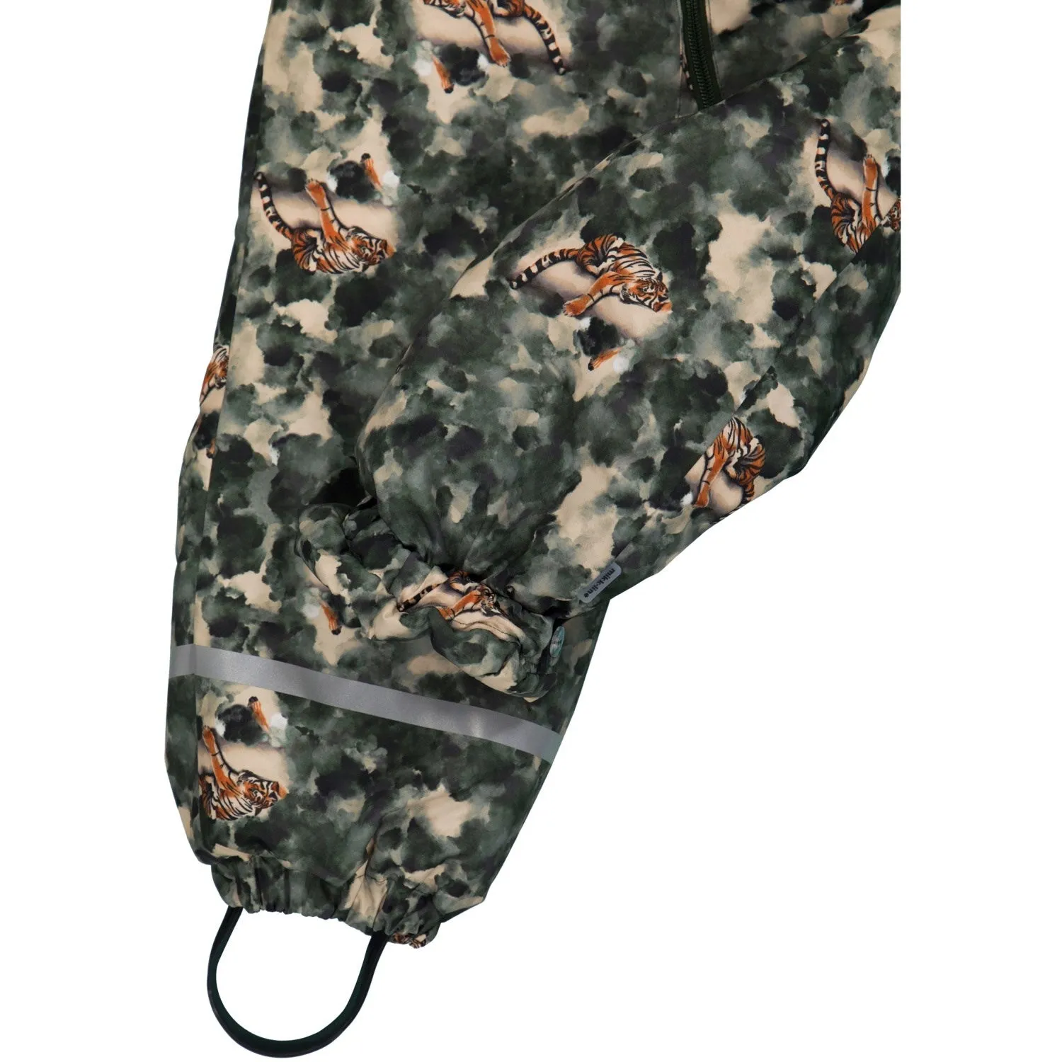 Satin-Finish Mikk-Line Duffel Bag Snow Suit AOP