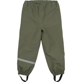 Mikk-Line Dusty Olive Shell Pants Moisture Wicking Fabric