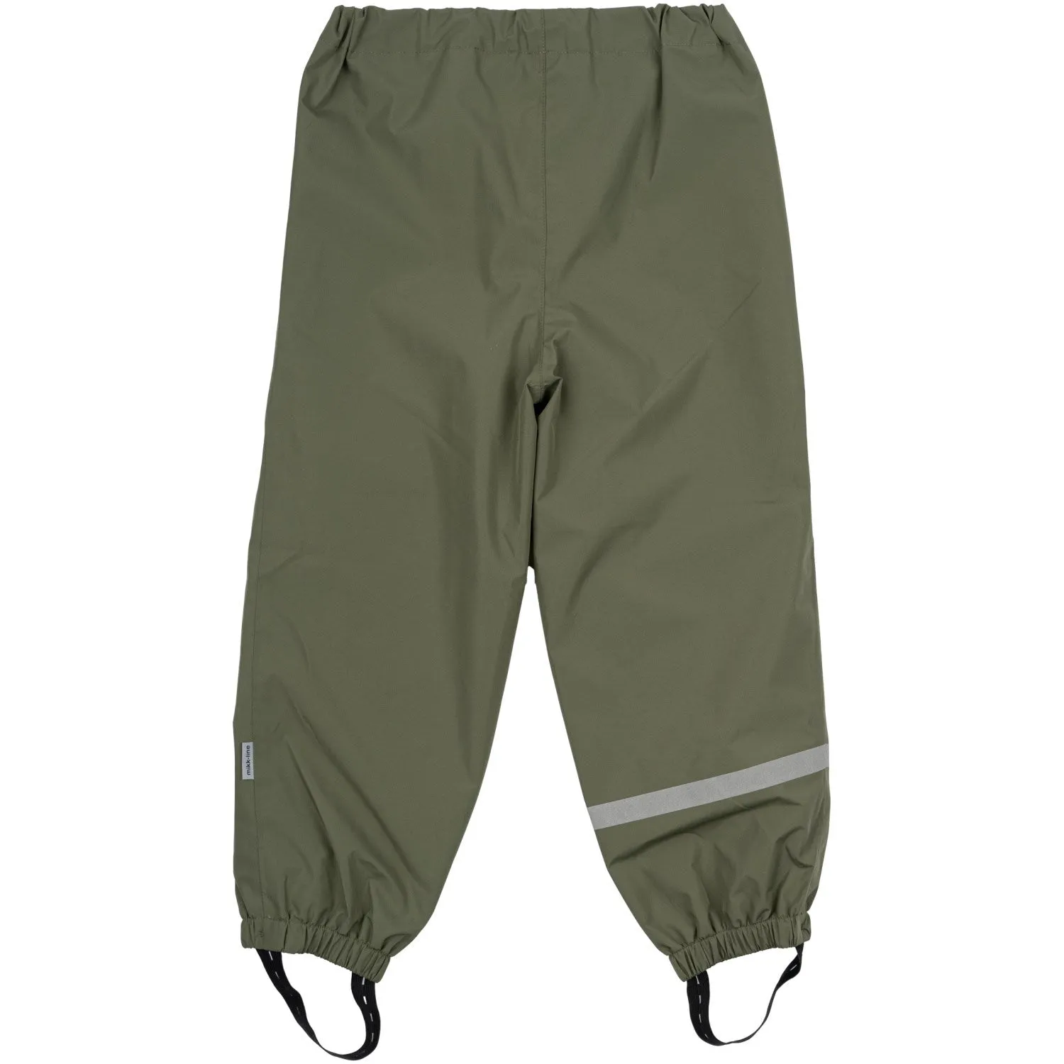 Timeless Style Built-in shorts Mikk-Line Dusty Olive Shell Pants
