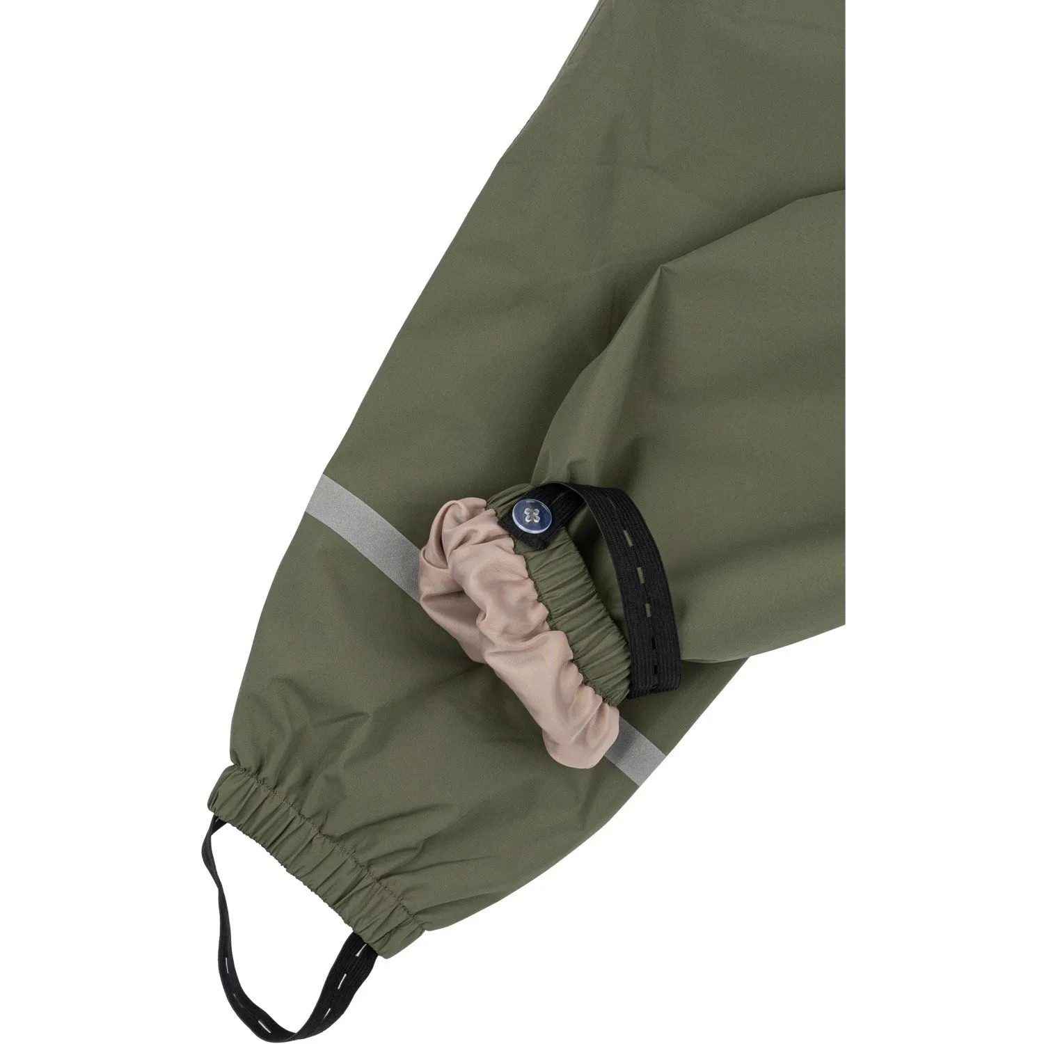 Simple and Cozy Comfy Vibes Mikk-Line Dusty Olive Shell Pants