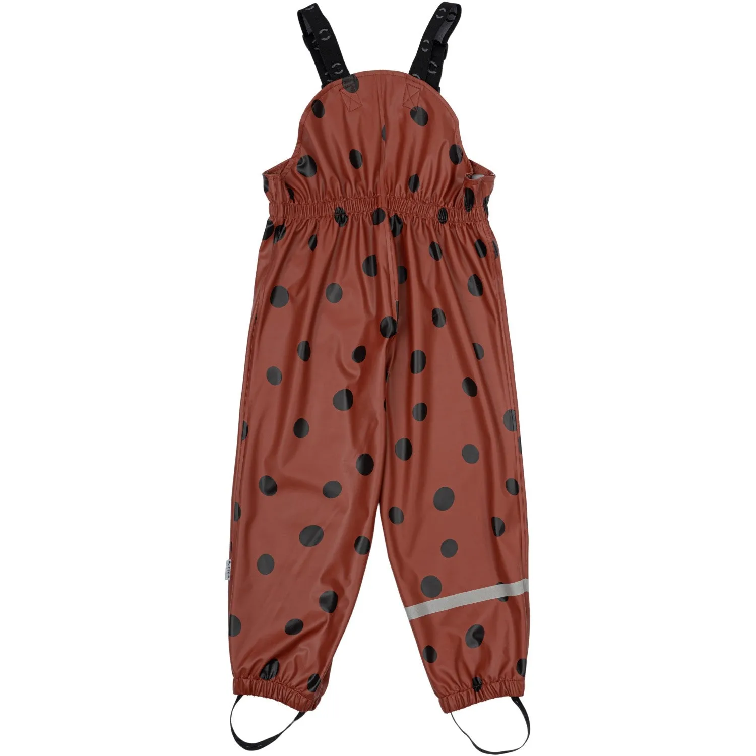 Mikk-Line Henna Ladybug Suspenders Rain Set Outdoor outing Compact Wear