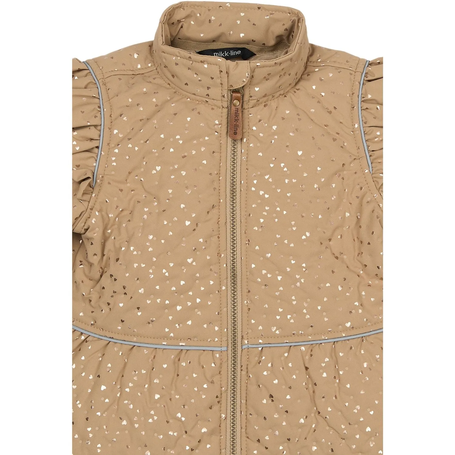 Water-Repellent-Finish Mikk-Line Kelp AOP Thermal   Frill Set