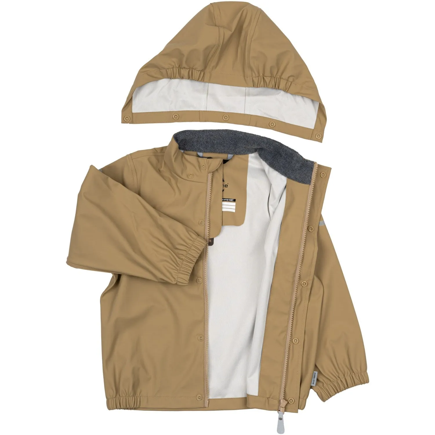 Mikk-Line Kelp No Suspenders PU Rain Recycled Reflective Trim