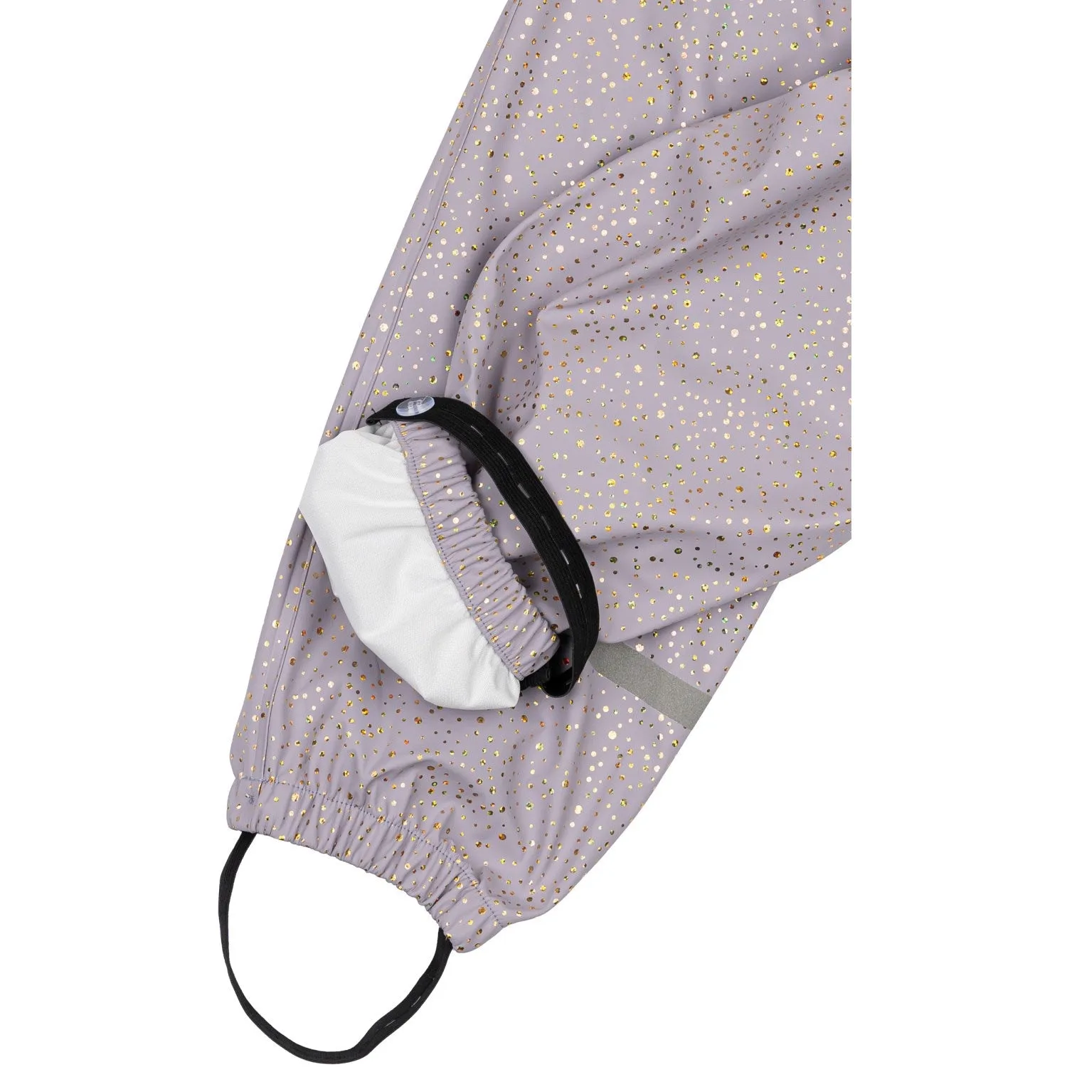 Casual Style Mikk-Line Lavender Aura Suspenders PU Glitter Rain Set Recycled