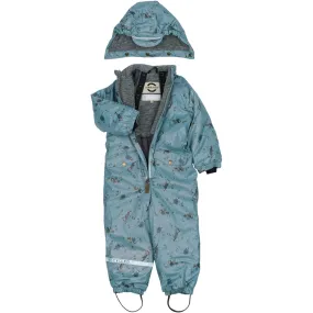 Mikk-Line Lead PU Snow Suit Recycled AOP Autumn-Season