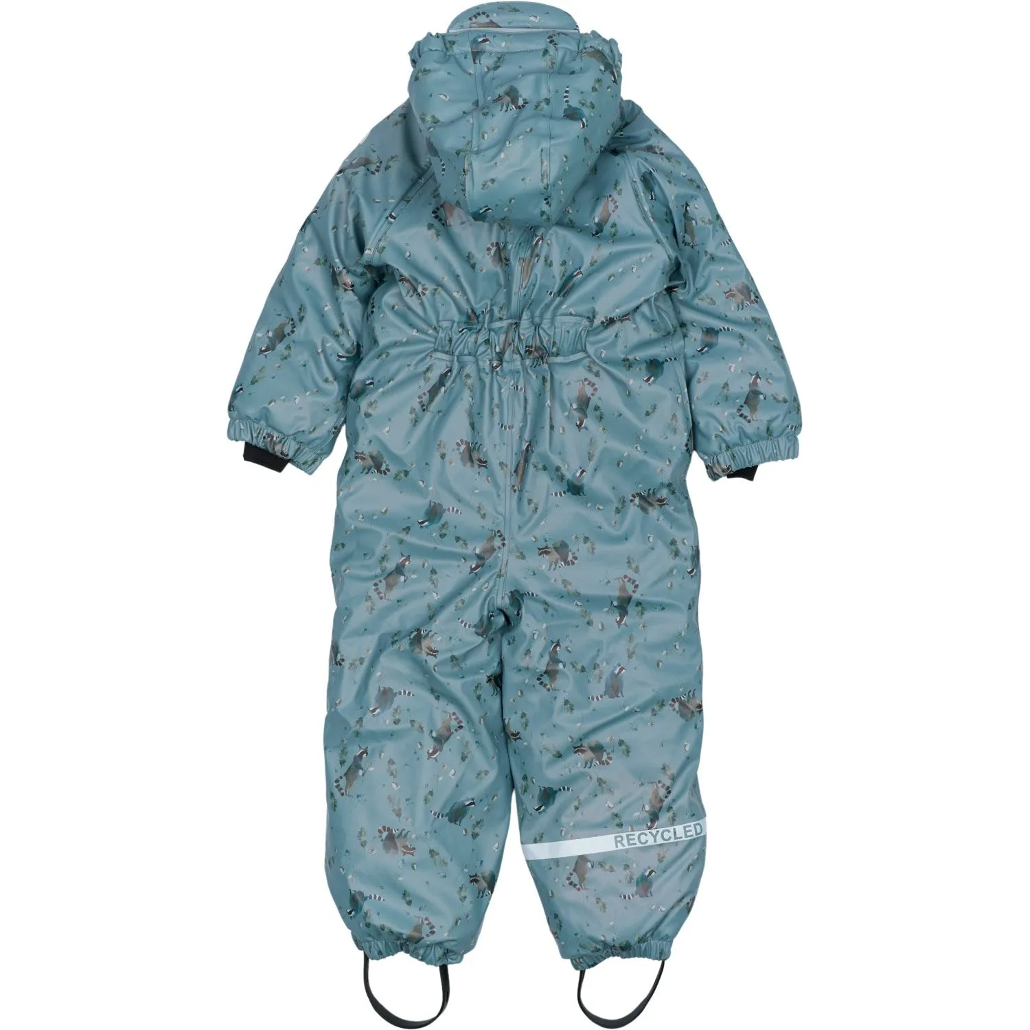 Split-Sleeve Printed-Fabric Mikk-Line Lead PU Snow Suit Recycled AOP