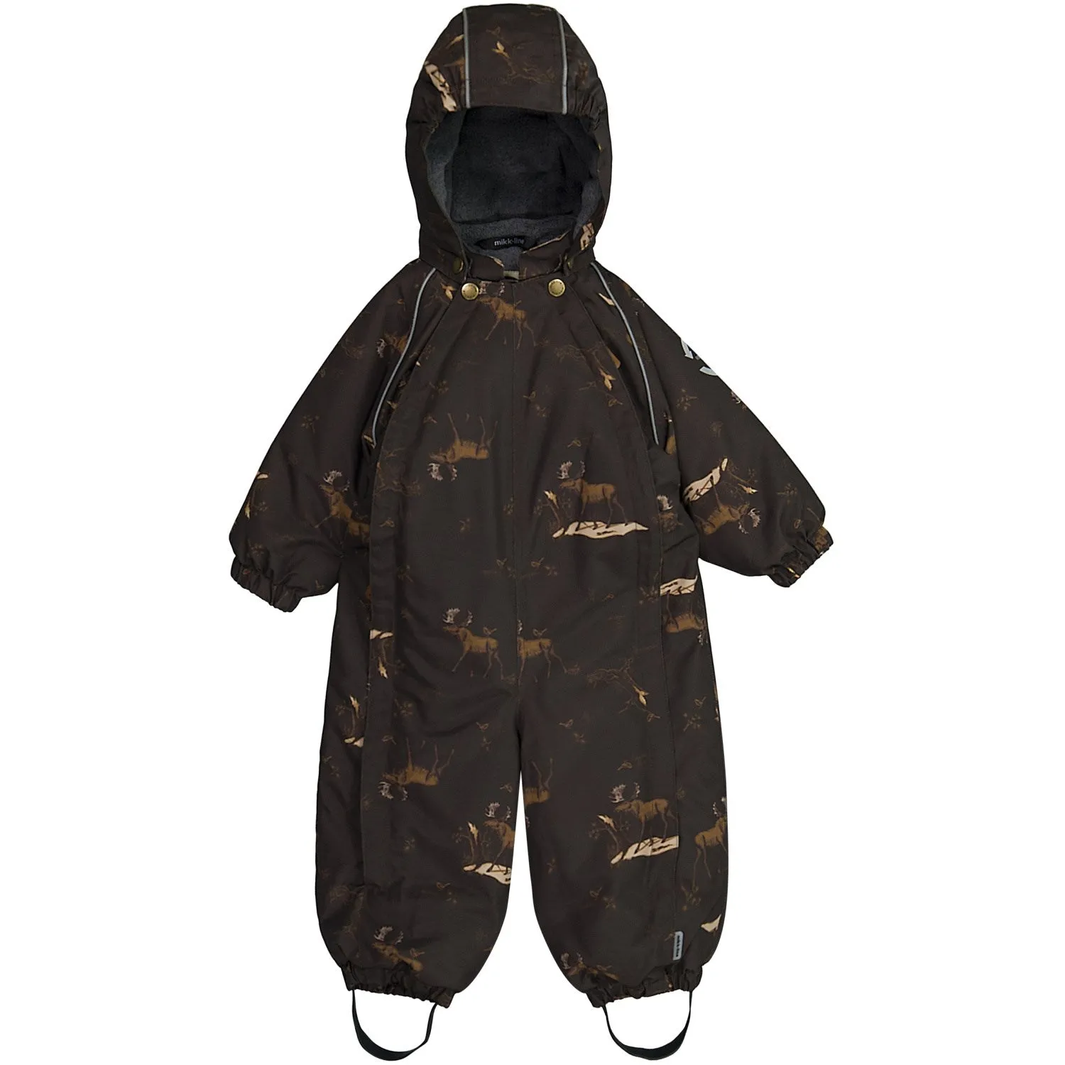 Mikk-Line Mol?? Polyester Suit AOP Forest Anti-Static-Finish Printed-Fabric