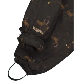 Quilted-Texture Mikk-Line Mol?? Polyester Suit AOP Forest