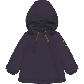 Ergonomic Cut Visualize Mikk-Line Nightshade Nylon Jacket Solid