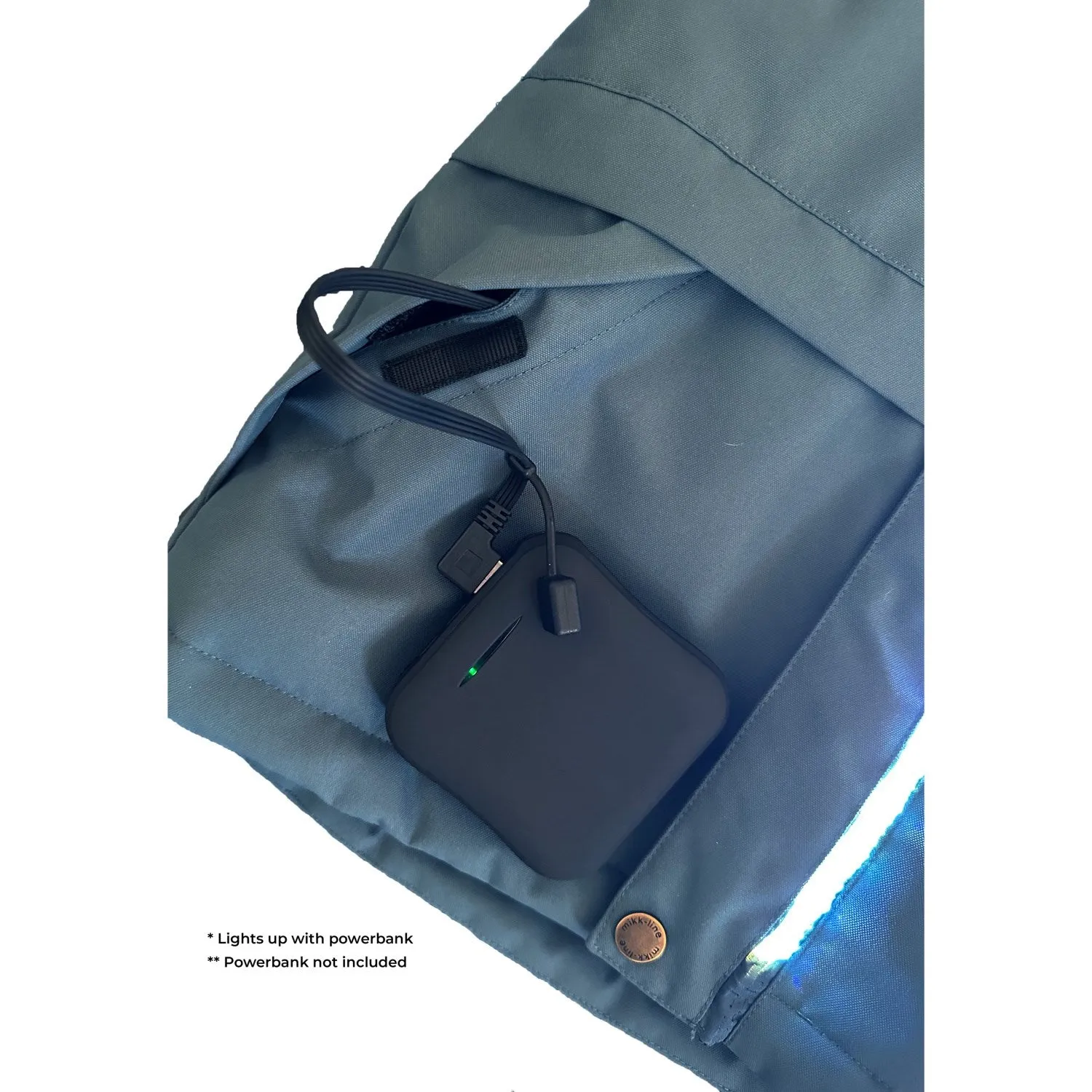 Mikk-Line Orion Blue Light Jacket photographers Dry clean only