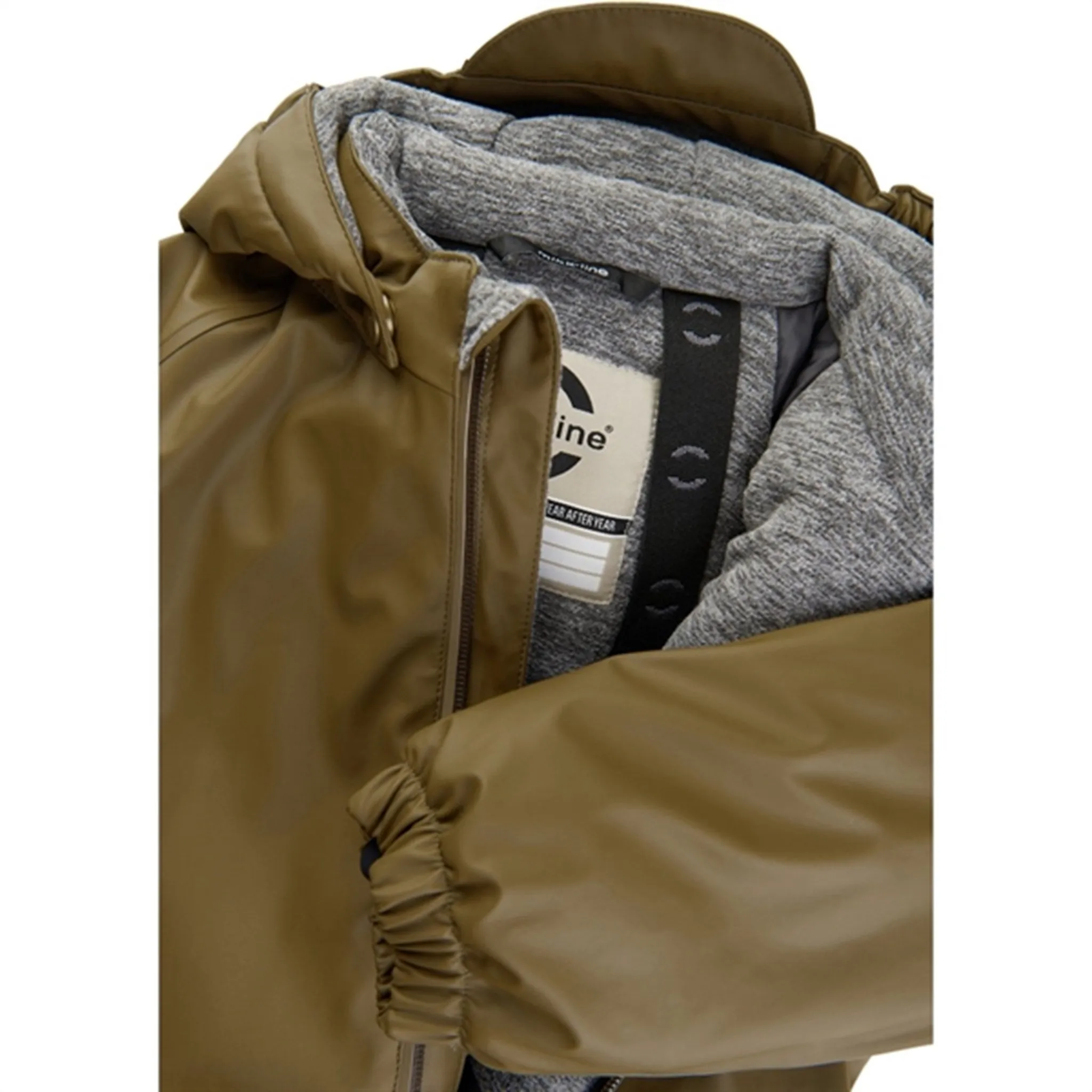 Trendy textured shirt Statement-Piece Mikk-Line Rain Suit Beech