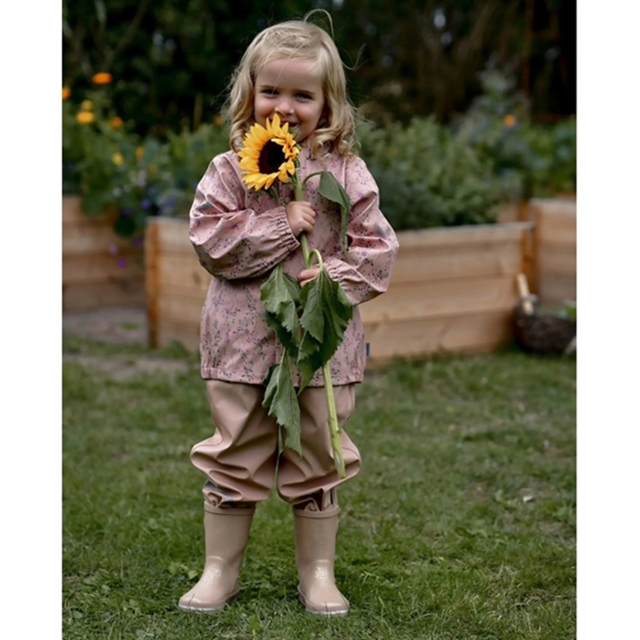 Mikk-Line Rainset AOP Nougat Lightweight Fit daily protection