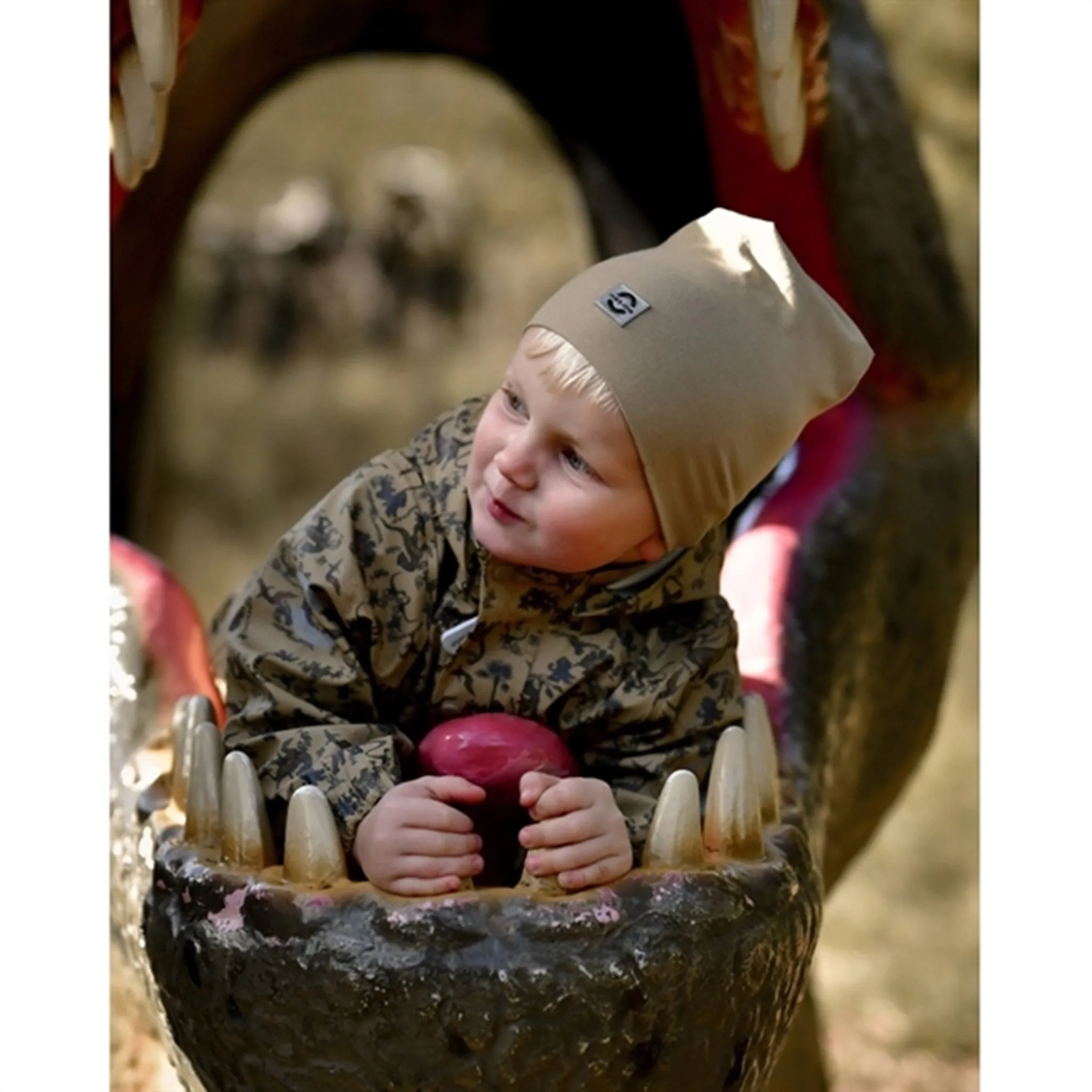 Mikk-Line Rainset AOP Olive Gray Insulated Interior