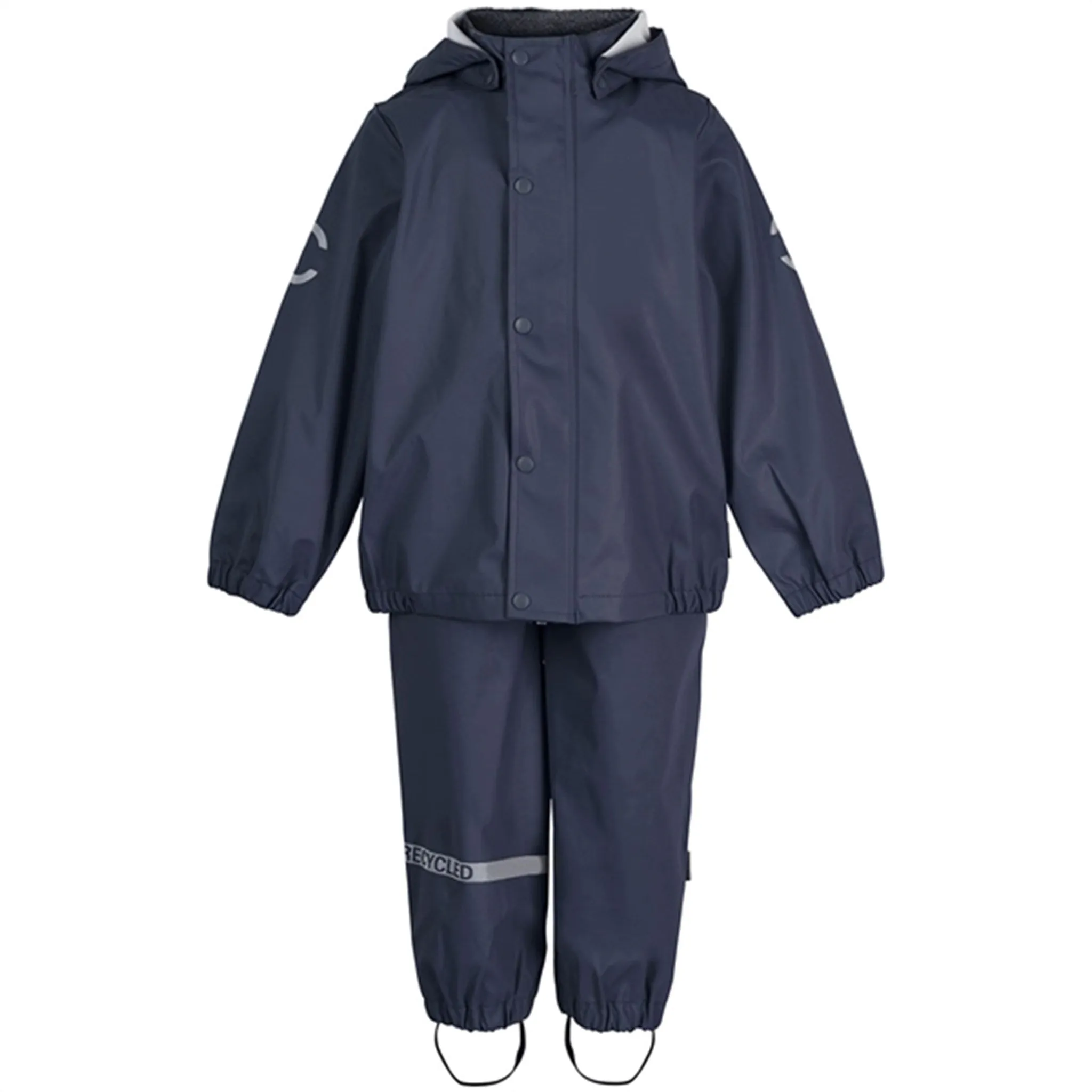 Mikk-Line Rainwear Jacket And Pants Blue Nights Packable Outdoor Coat