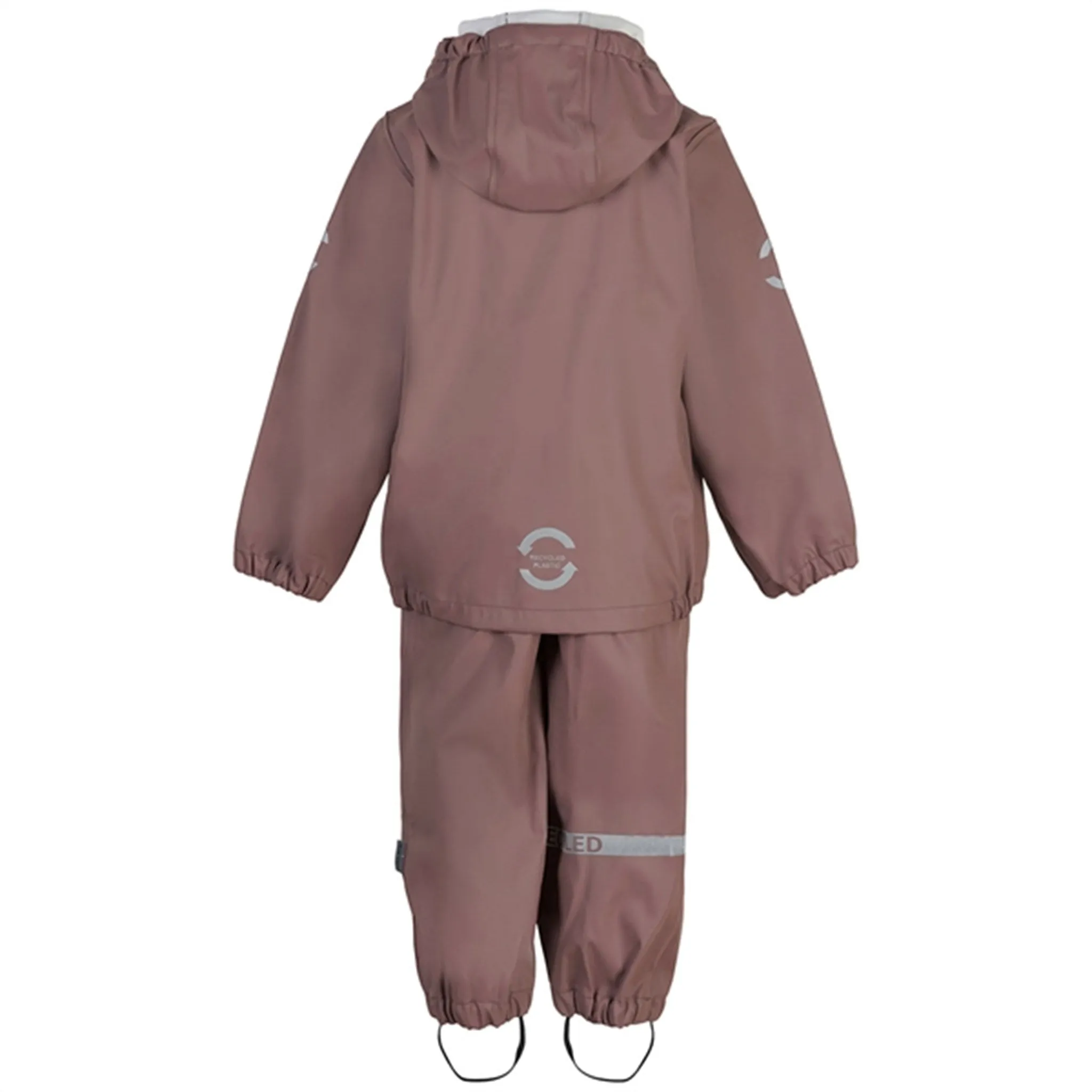 Mikk-Line Rainwear Jacket And Pants Burlwood Seamless Welding Storm Gear