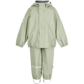 Water Resistant Mikk-Line Rainwear Set Desert Sage