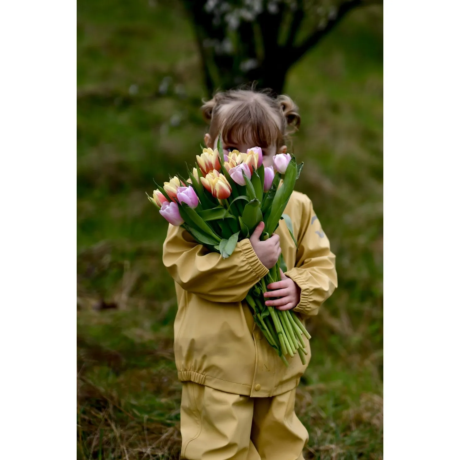 Mikk-Line Ratan No Suspenders PU Rain Recycled Outdoor Ready Light Shell