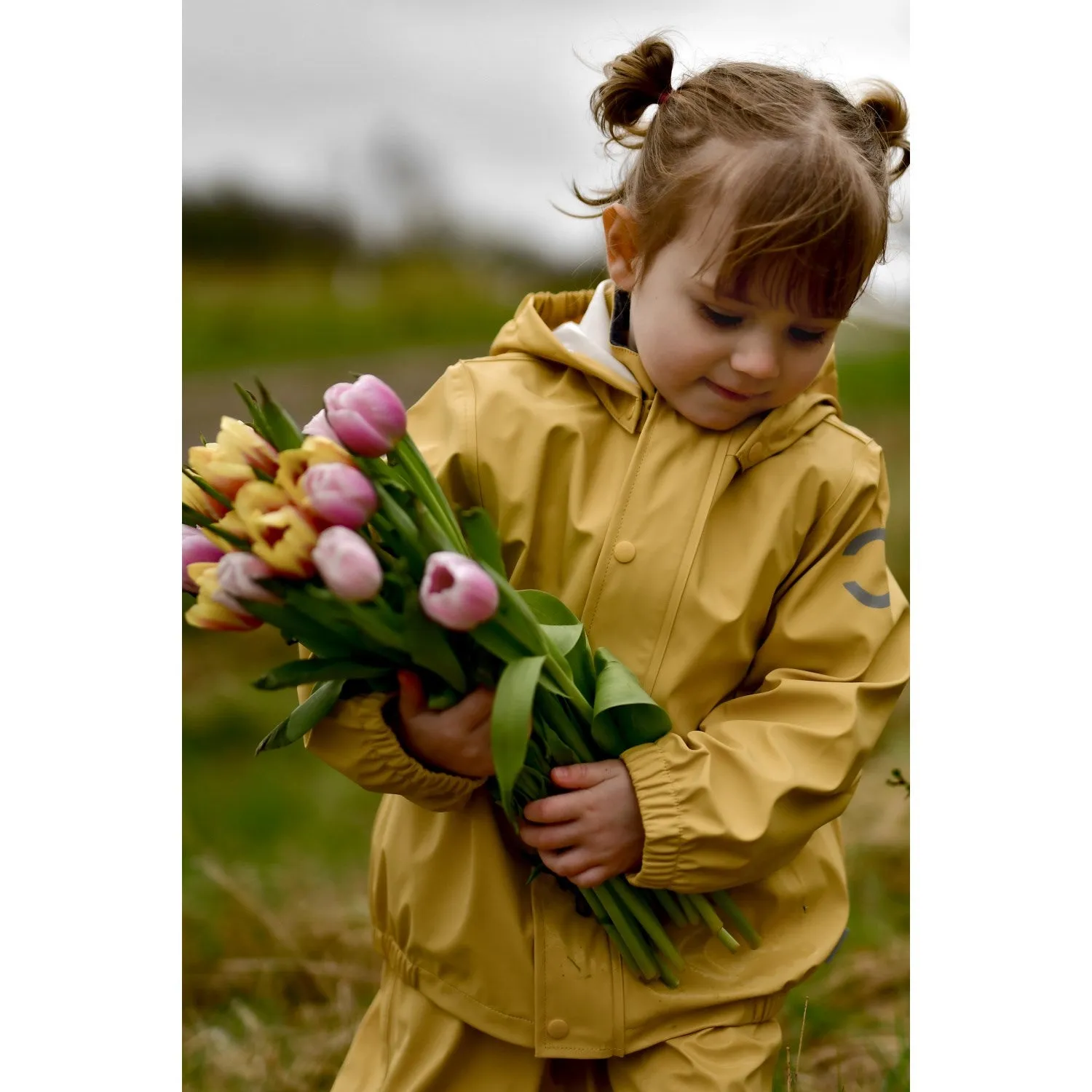 Splash proof Odor Resistant Mikk-Line Ratan No Suspenders PU Rain Recycled