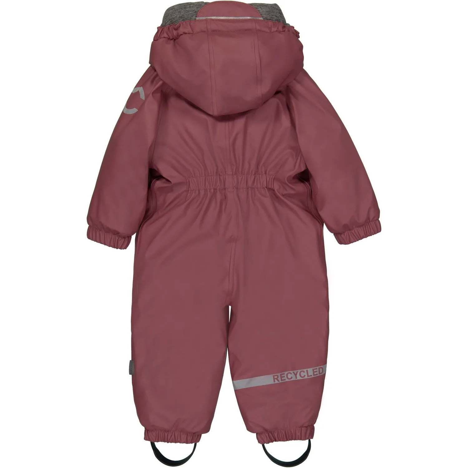 Spring-Season Mikk-Line Rose Brown PU Snow Suit 2 Zip Recycled
