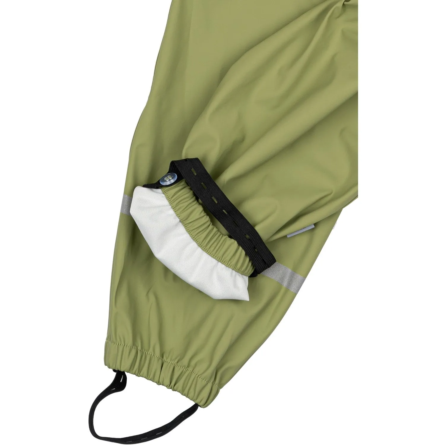 Mikk-Line Sage No Suspenders PU Rain Recycled Portable Travel Jacket