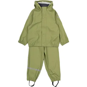 Breathable back Mikk-Line Sage Suspenders PU Rain Recycled