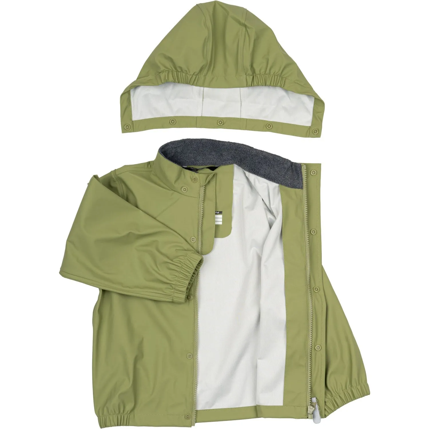 Mikk-Line Sage Suspenders PU Rain Recycled Quick Cover