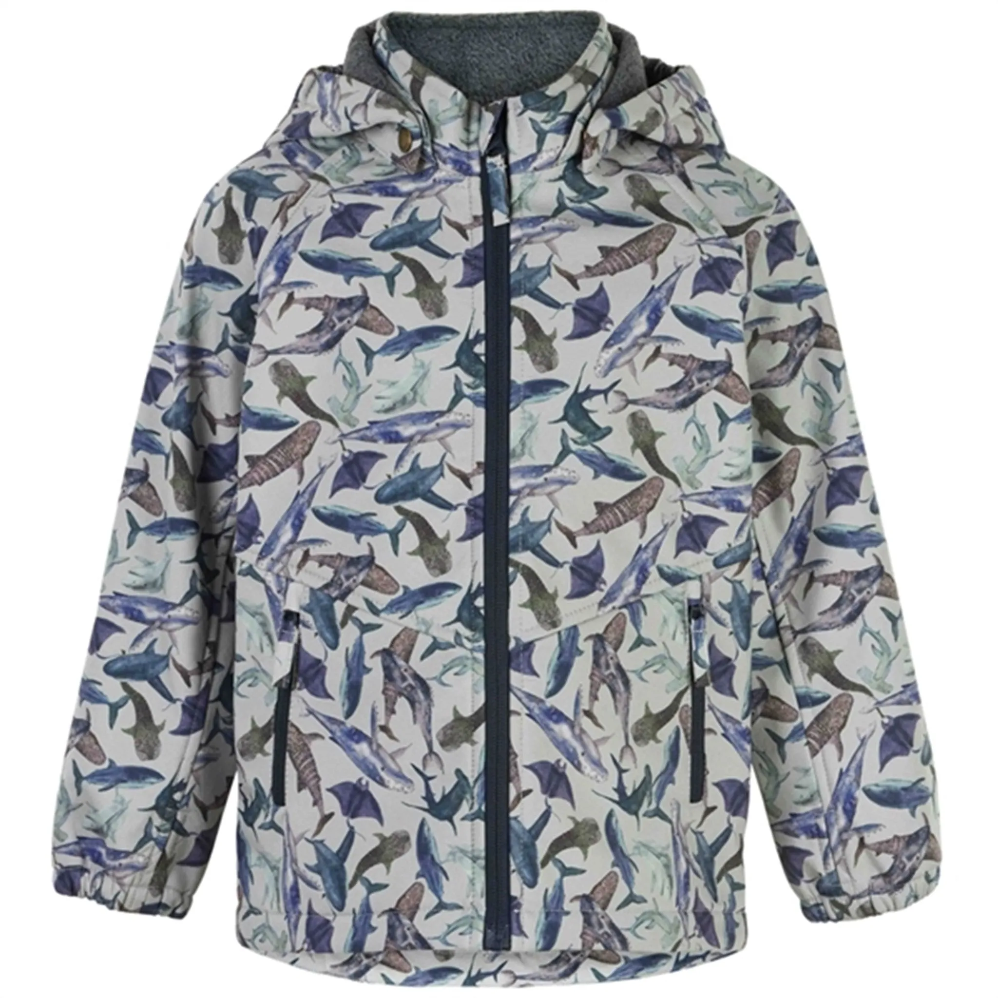 Layer Versatility Functional Warmth Mikk-Line Softshell Jacket AOP Metal