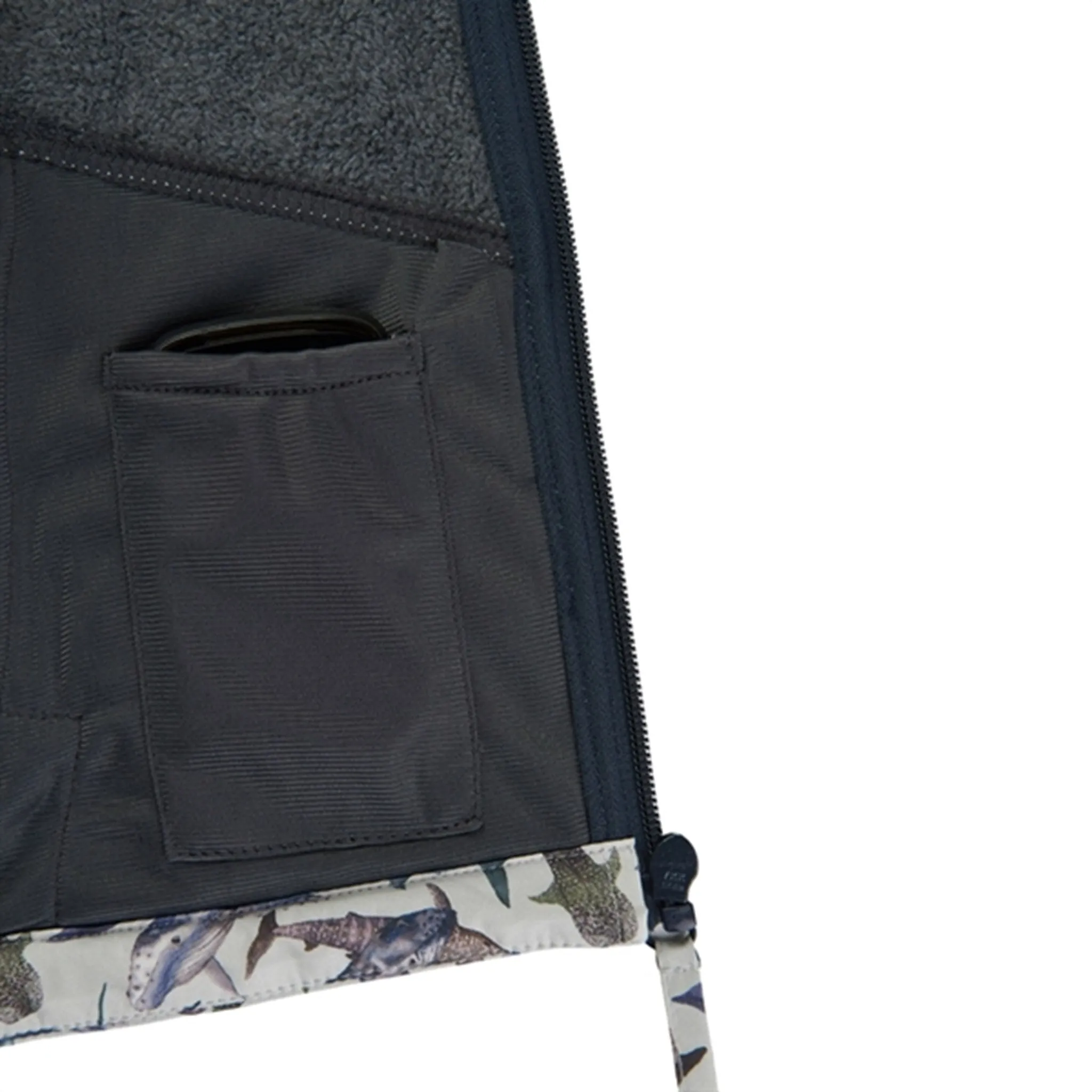 Mikk-Line Softshell Jacket AOP Metal Stretch Comfort