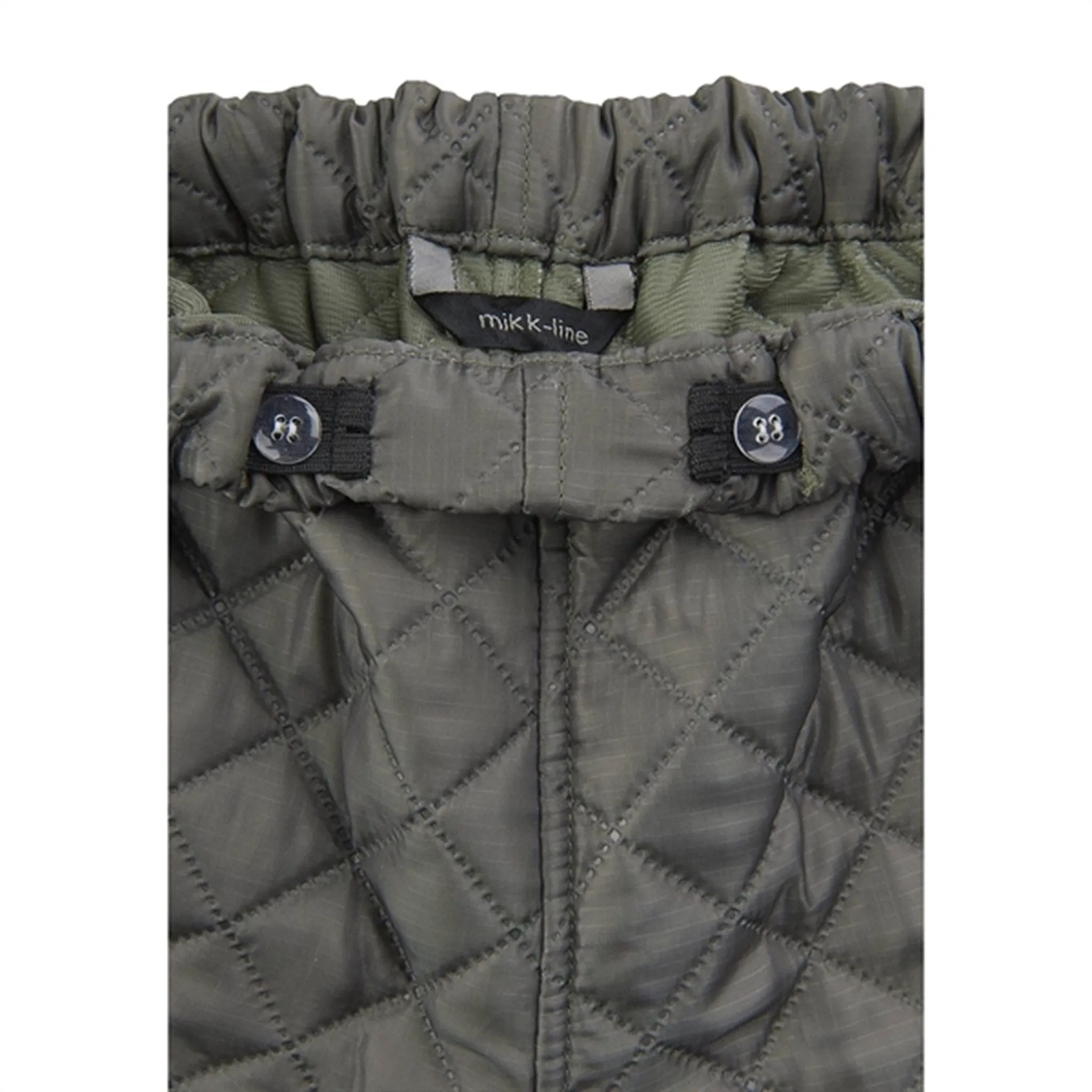 Flattering blouse Mikk-Line Thermo Set Dusty Olive