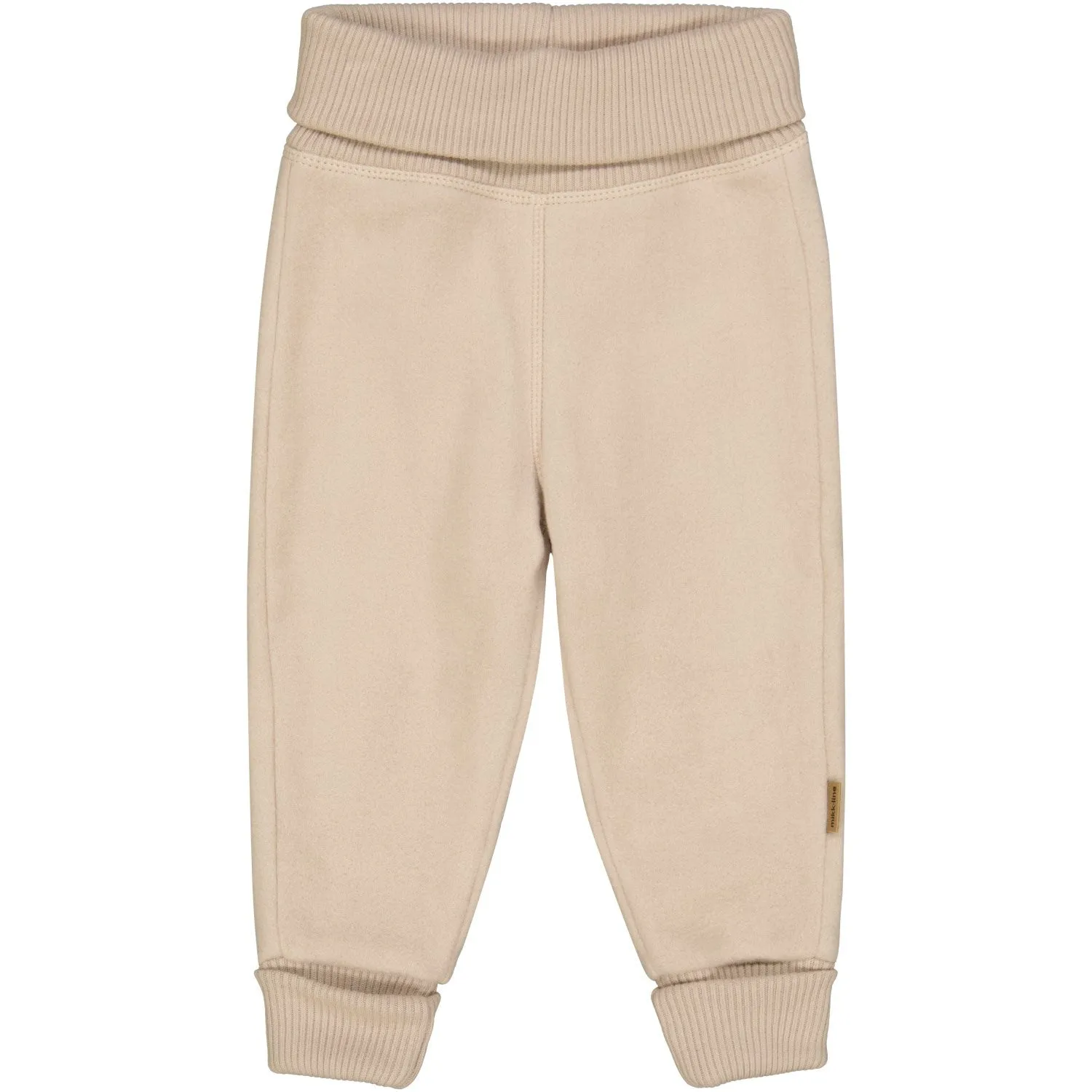 Mikk-Line Warm Taupe Cotton Fleece Pants Ventilated Underarm Mountain Walk