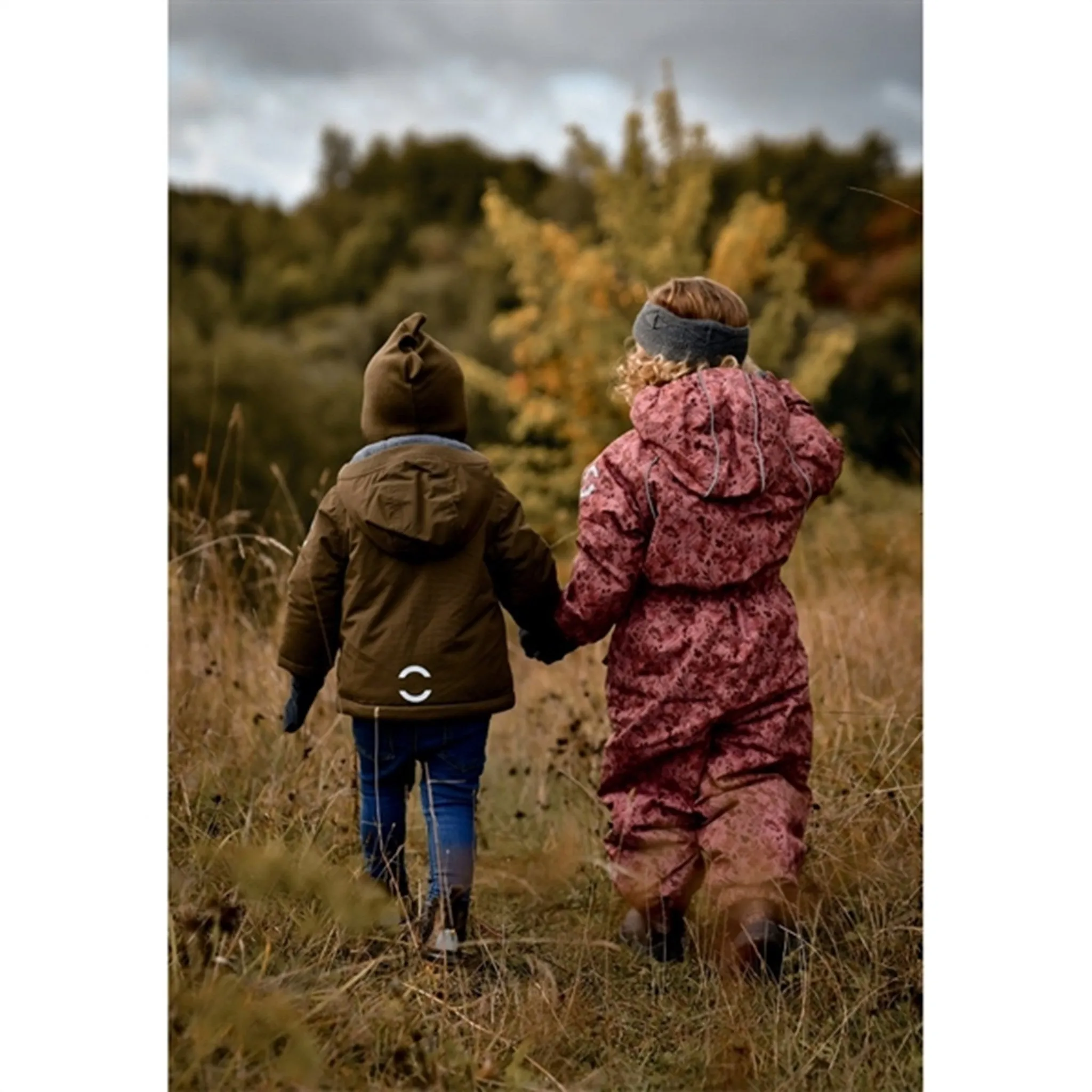 Eco friendly materials Interchangeable Collar System Mikk-Line Winter Jacket Beech