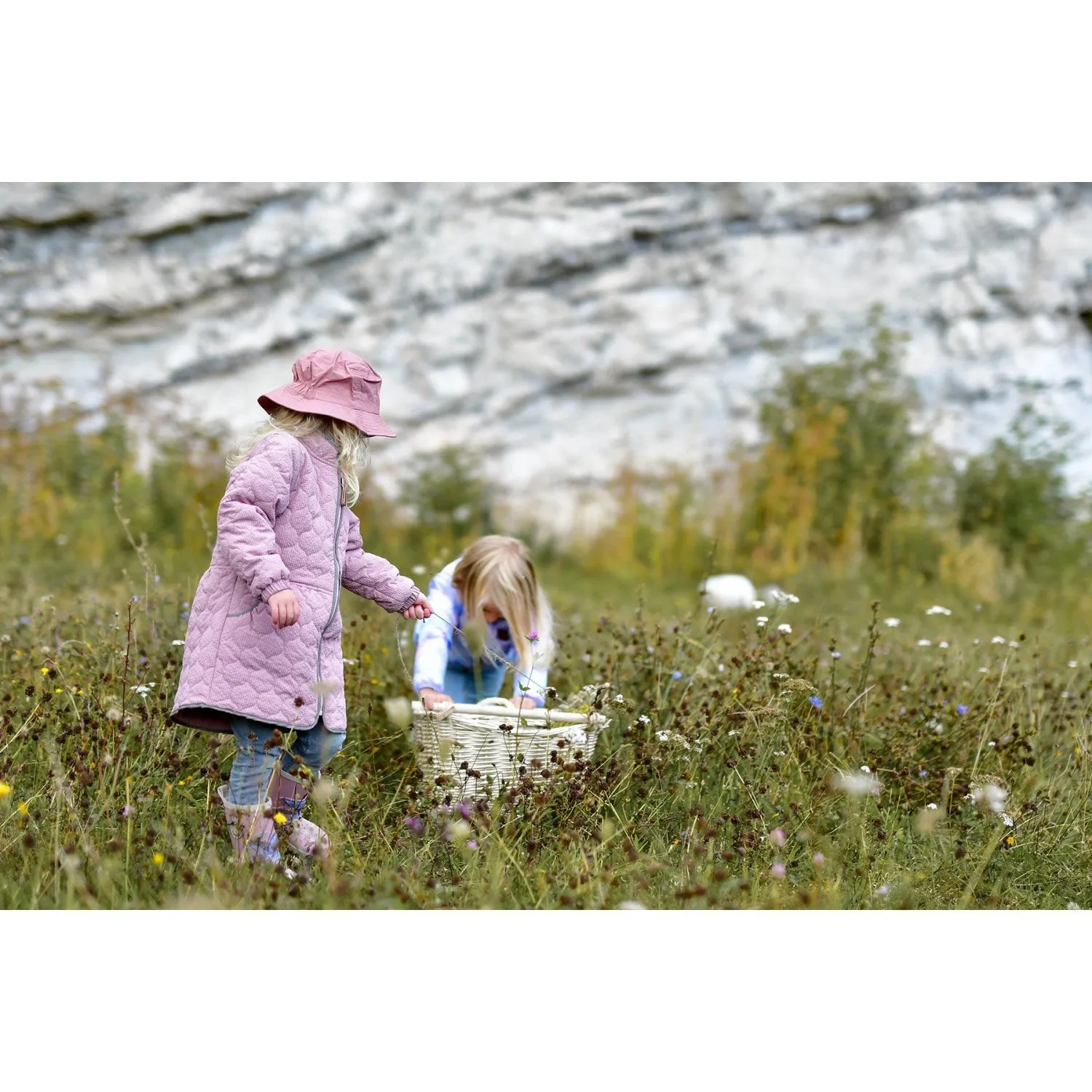 Mikk-Line Woodrose Thermal Jacket Waist Organic-Fabric