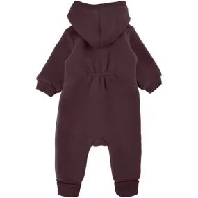 Comfortable fit shirt Mikk-Line Wool Suit W. Hood Huckleberry