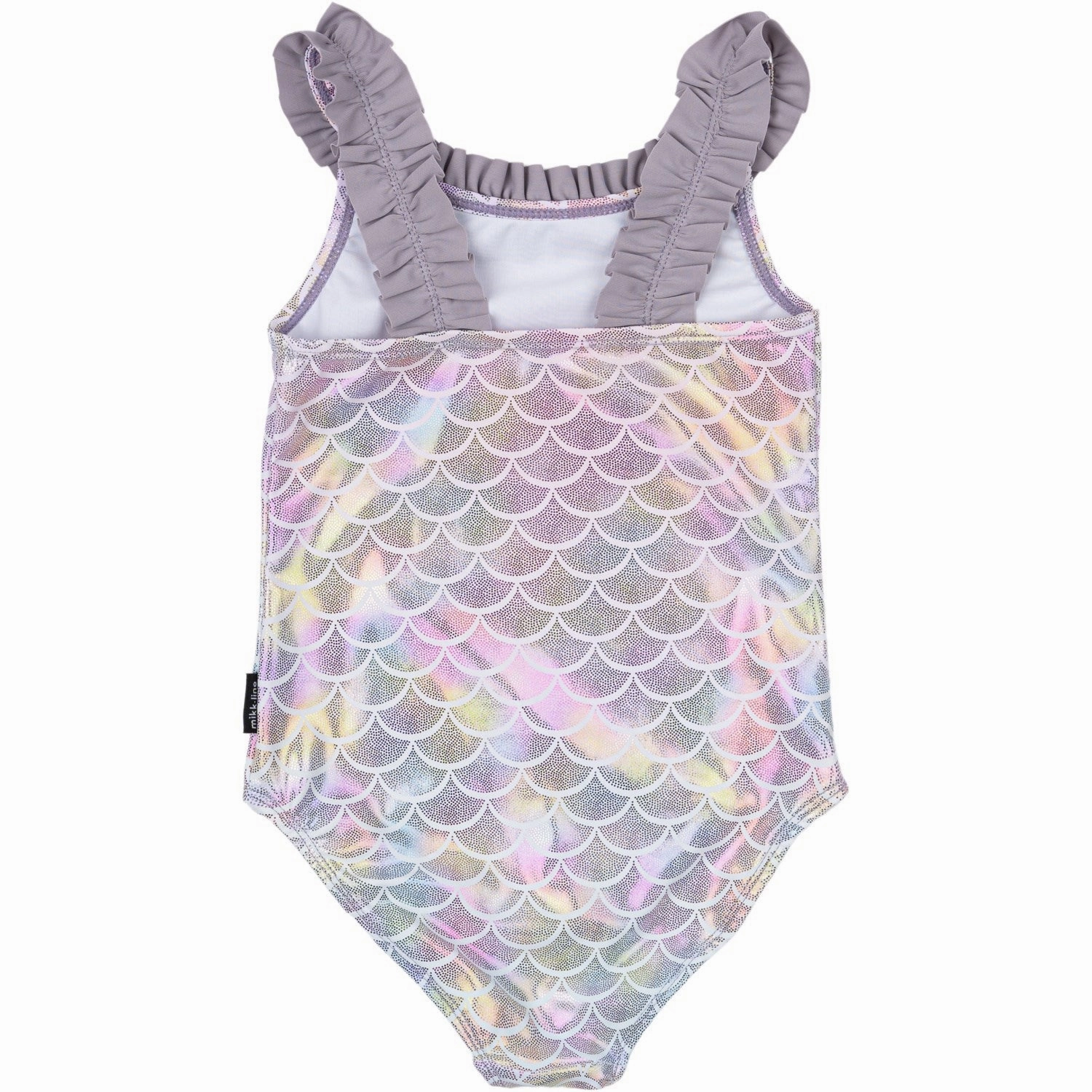 Tropical Outfits Non Irritating Tags Mikk-Line Lavender Aura AOP Swimsuit Recycled
