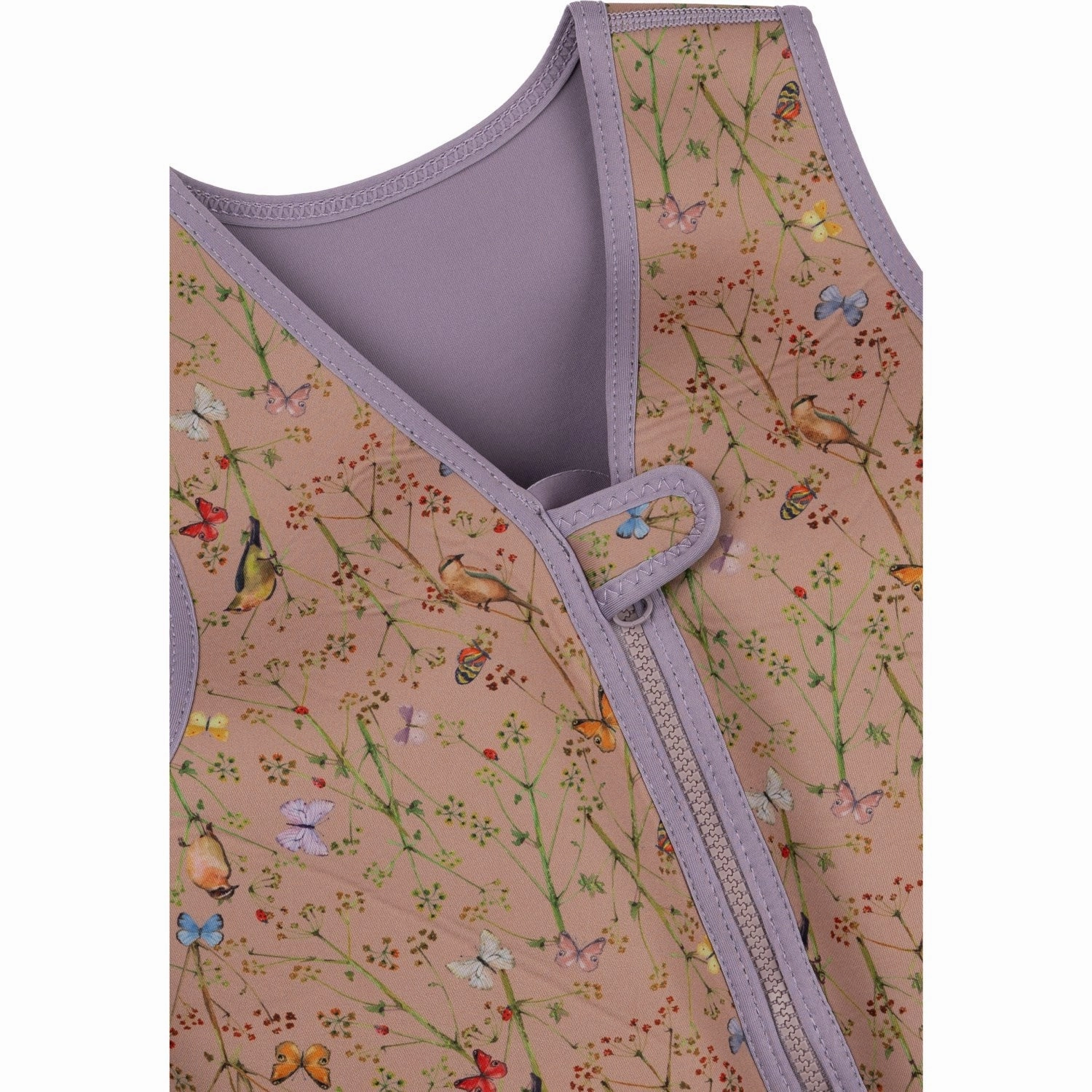 Recycled Material Mikk-Line Swim Vest AOP Nirvana