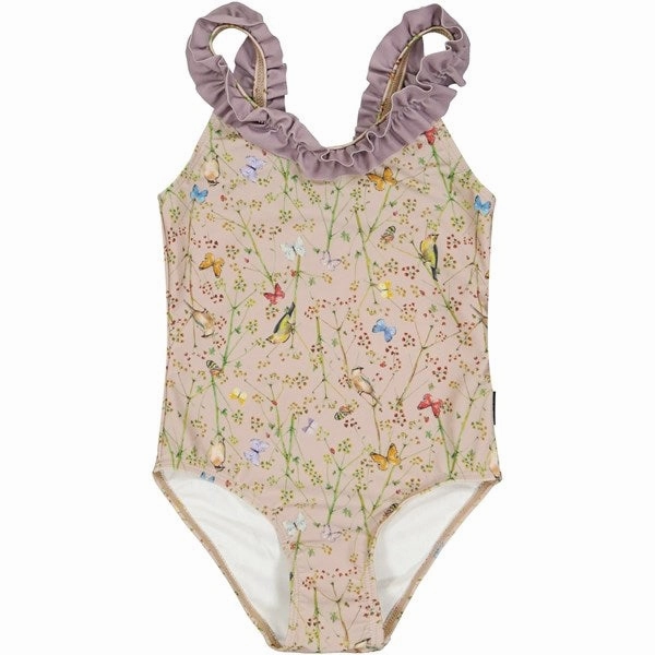 Convertible Strap System Mikk-Line Swimsuit AOP Nirvana