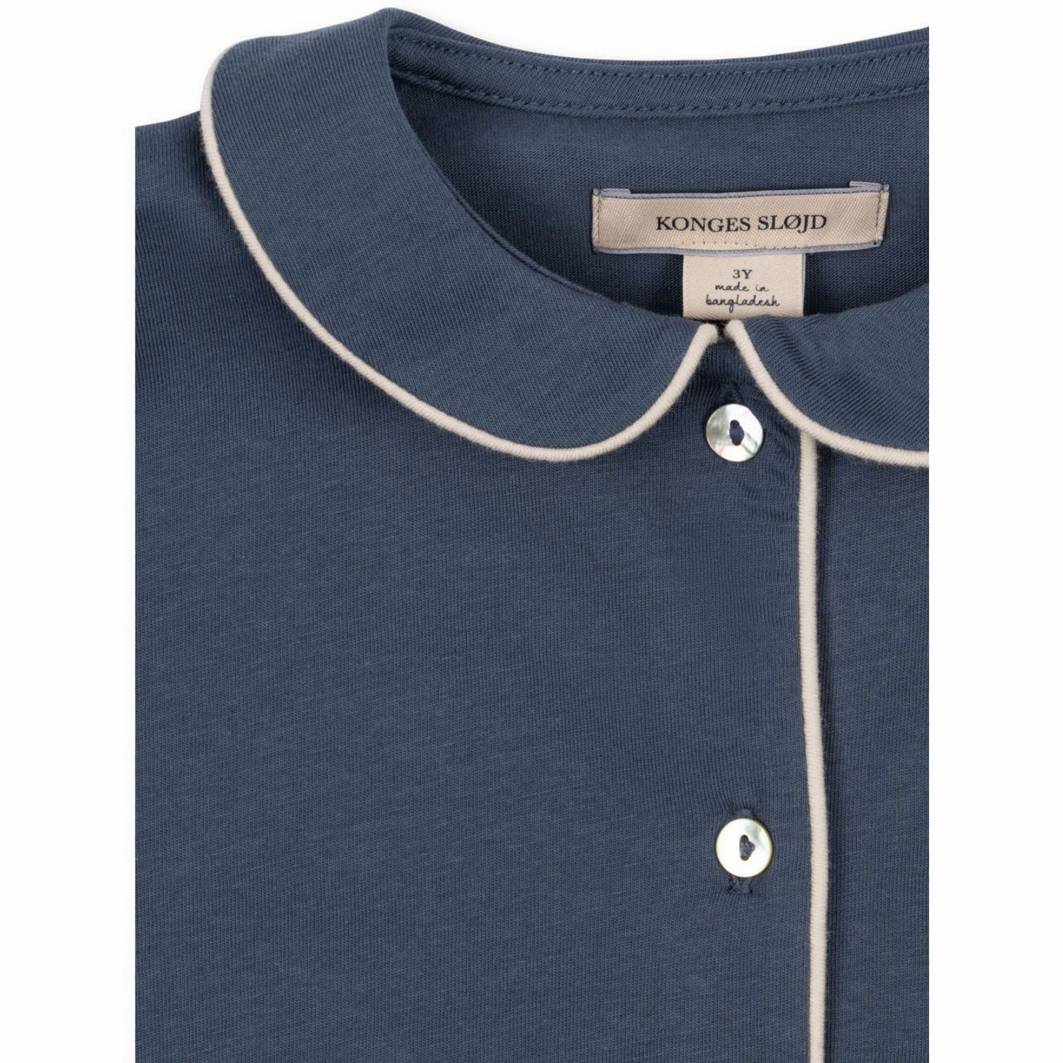 Cozy Fleece Lining Laid Back Konges Sl?jd Vintage Indigo Pio Set Gots