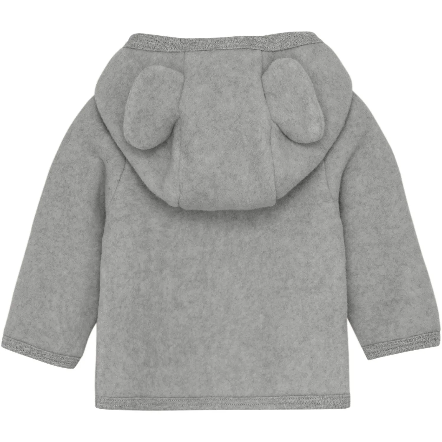 Cowboy Huttelihut Light Grey Melange Jacket Ears Cotton Fleece