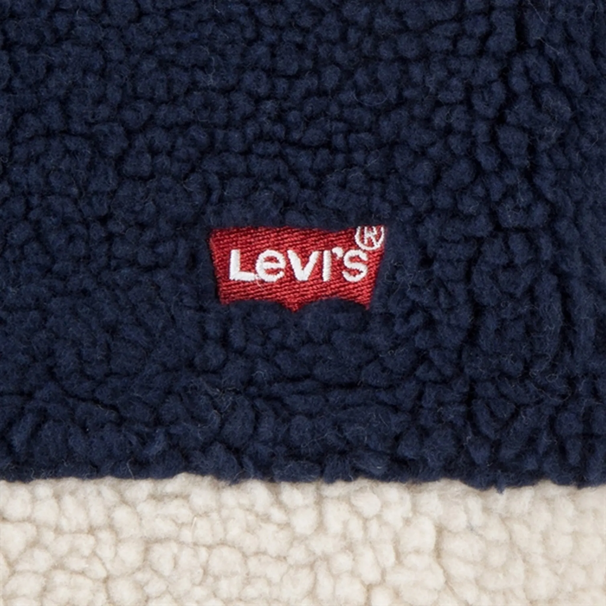 Levi's Colorblocked Sherpa Jacket Rainy Day suitable for offline stores Chic Style