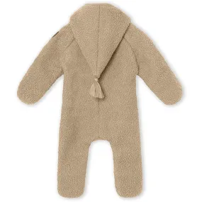 MINI A TURE Adel Teddy Fleece Jumpsuit Savannah Tan Sun-Protective