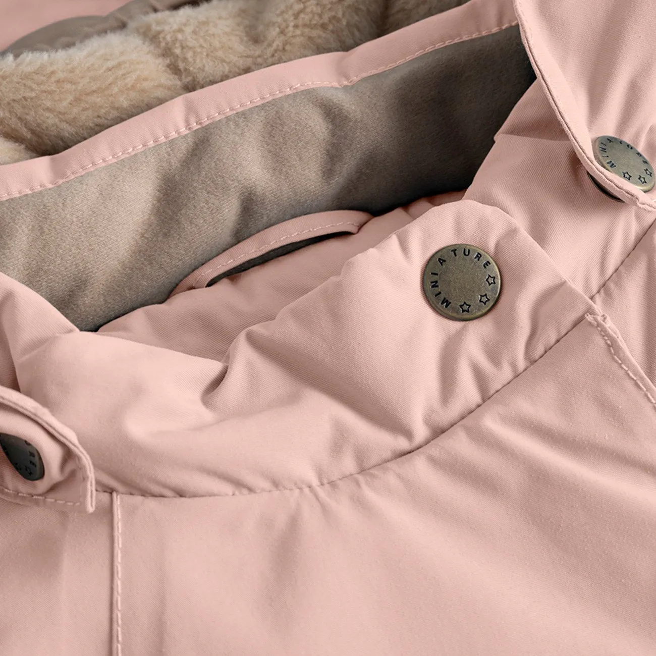 Minimize graduation Mini A ture Adobe rose Wang Fleece Winter Jacket