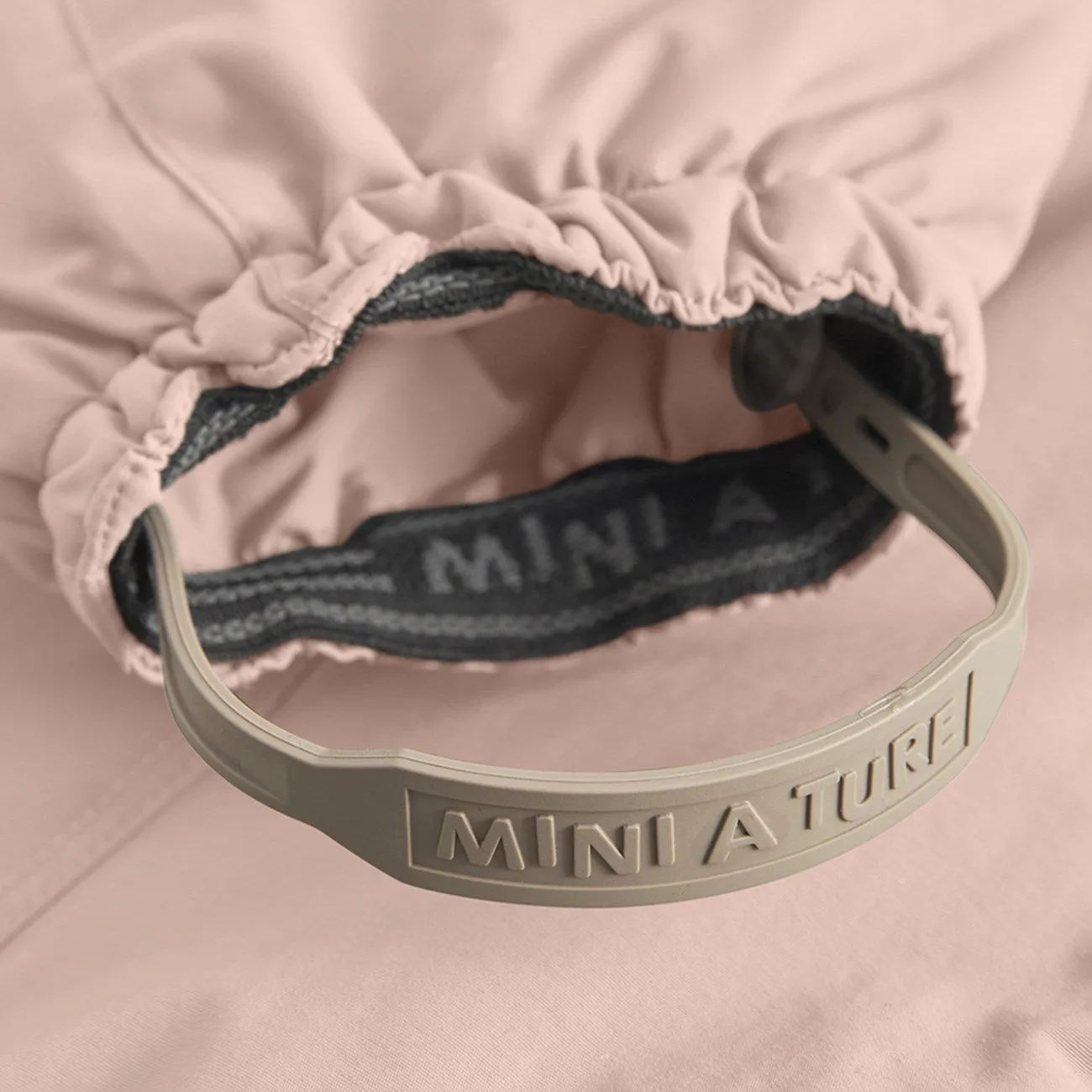 Roll-Up-Sleeve Interchangeable-Detail Mini A ture Adobe rose Wisti Fleece Snowsuit