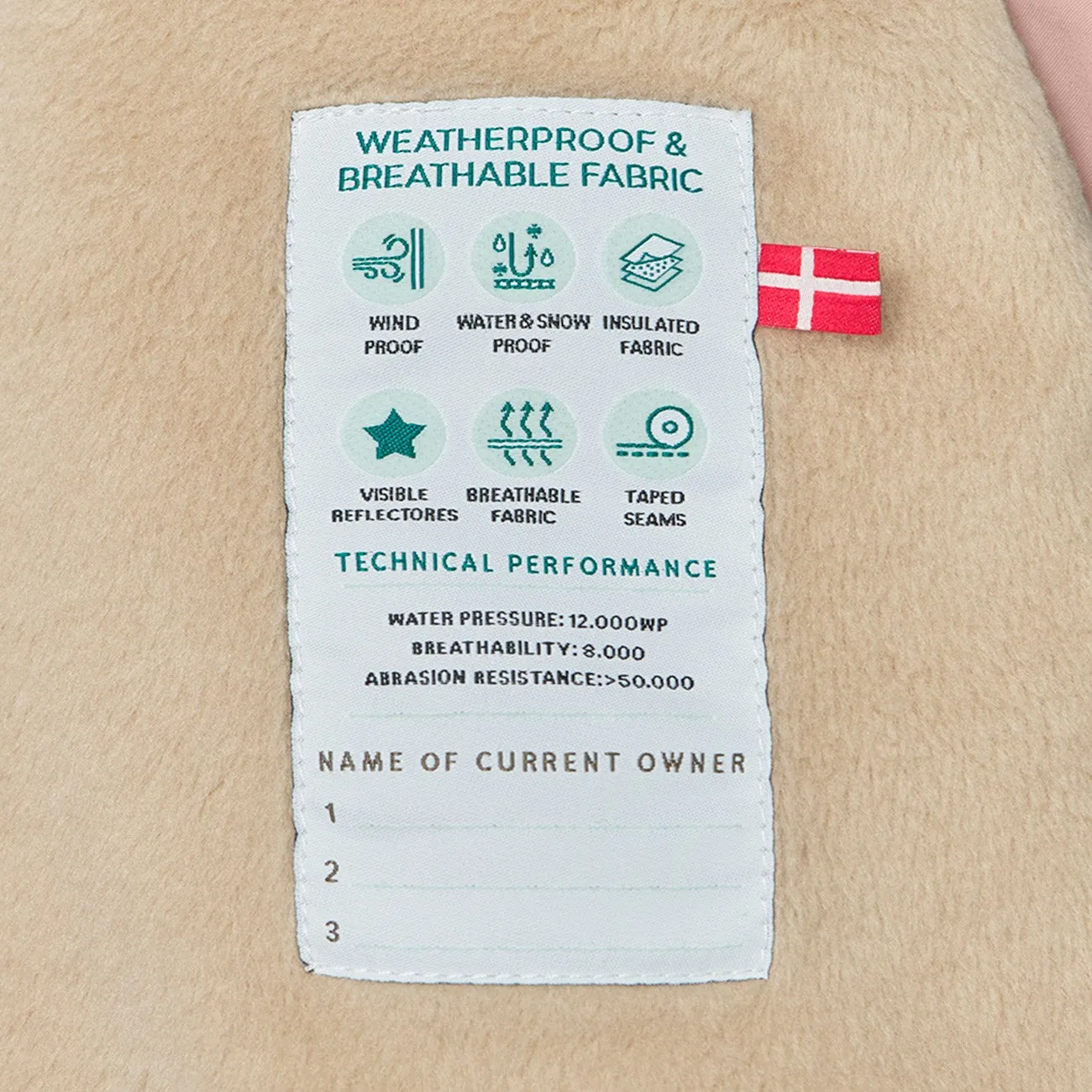 Mini A ture Adobe rose Wisti Fleece Snowsuit Wrinkle-Resistant