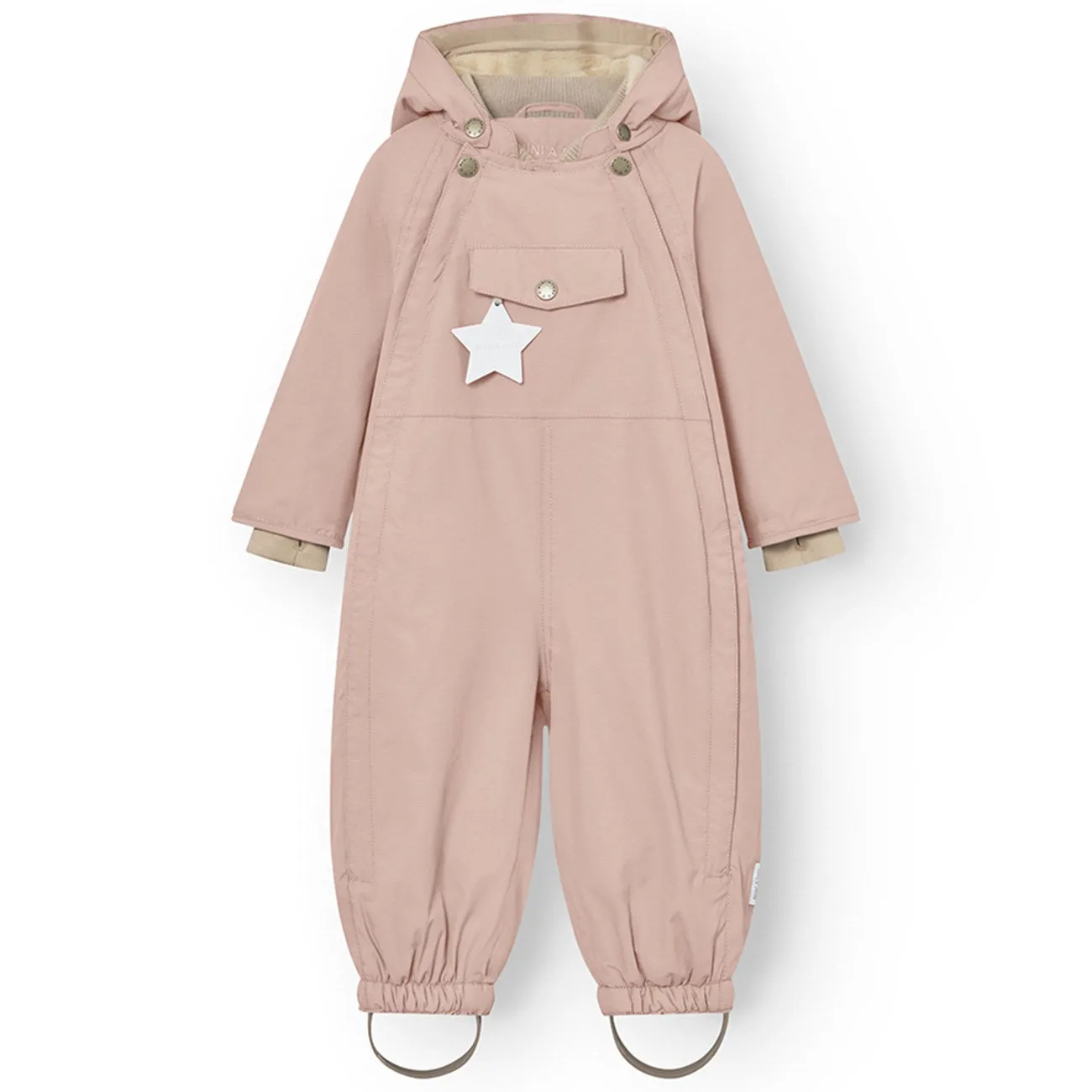 Mini A ture Adobe rose Wisti Fleece Snowsuit Curve-Enhancing