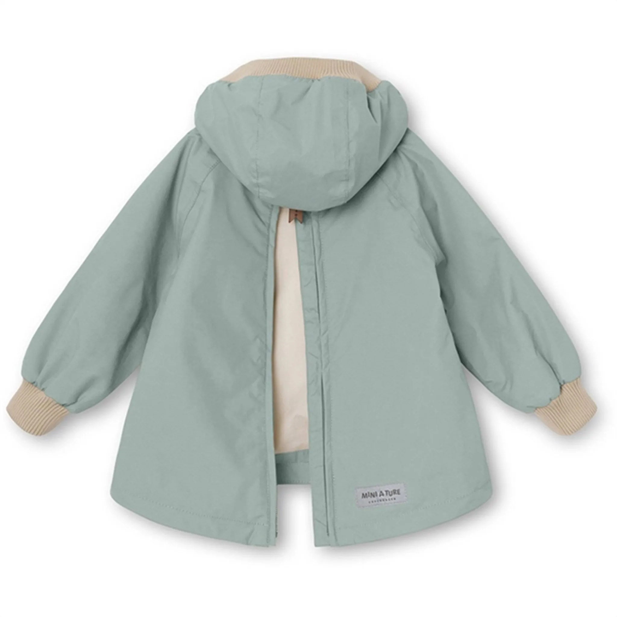 cloudy Trunk MINI A TURE Baby Vito Spring Anorak Gray Mist